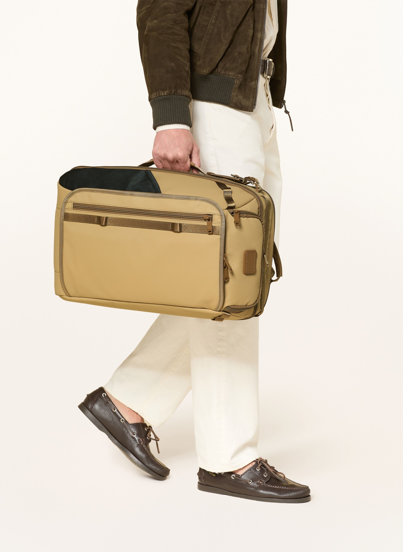 TUMI ALPHA BRAVO Rucksack DETRICK mit Laptop-Fach: KHAKI