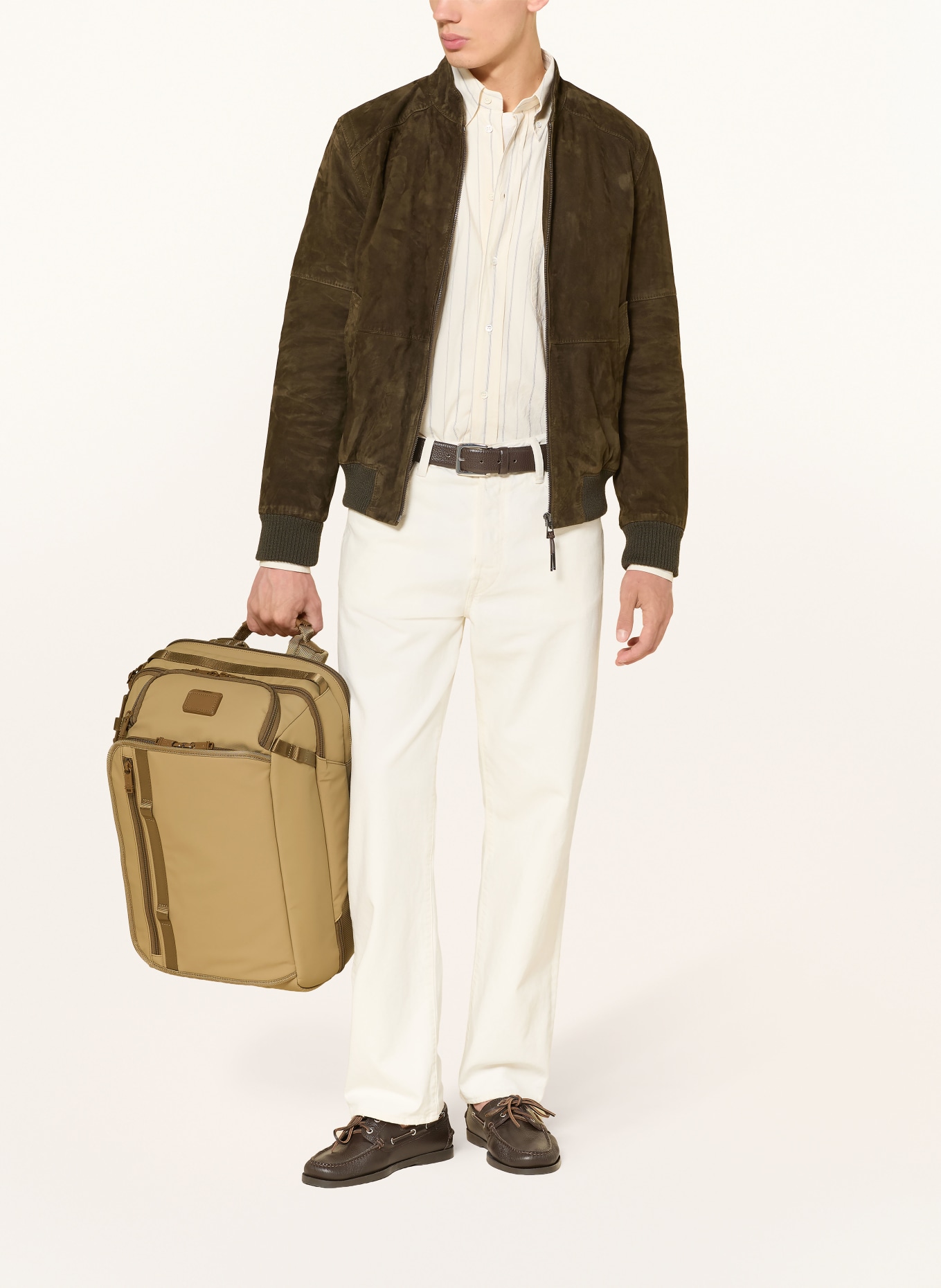 TUMI ALPHA BRAVO Rucksack DETRICK mit Laptop-Fach: KHAKI