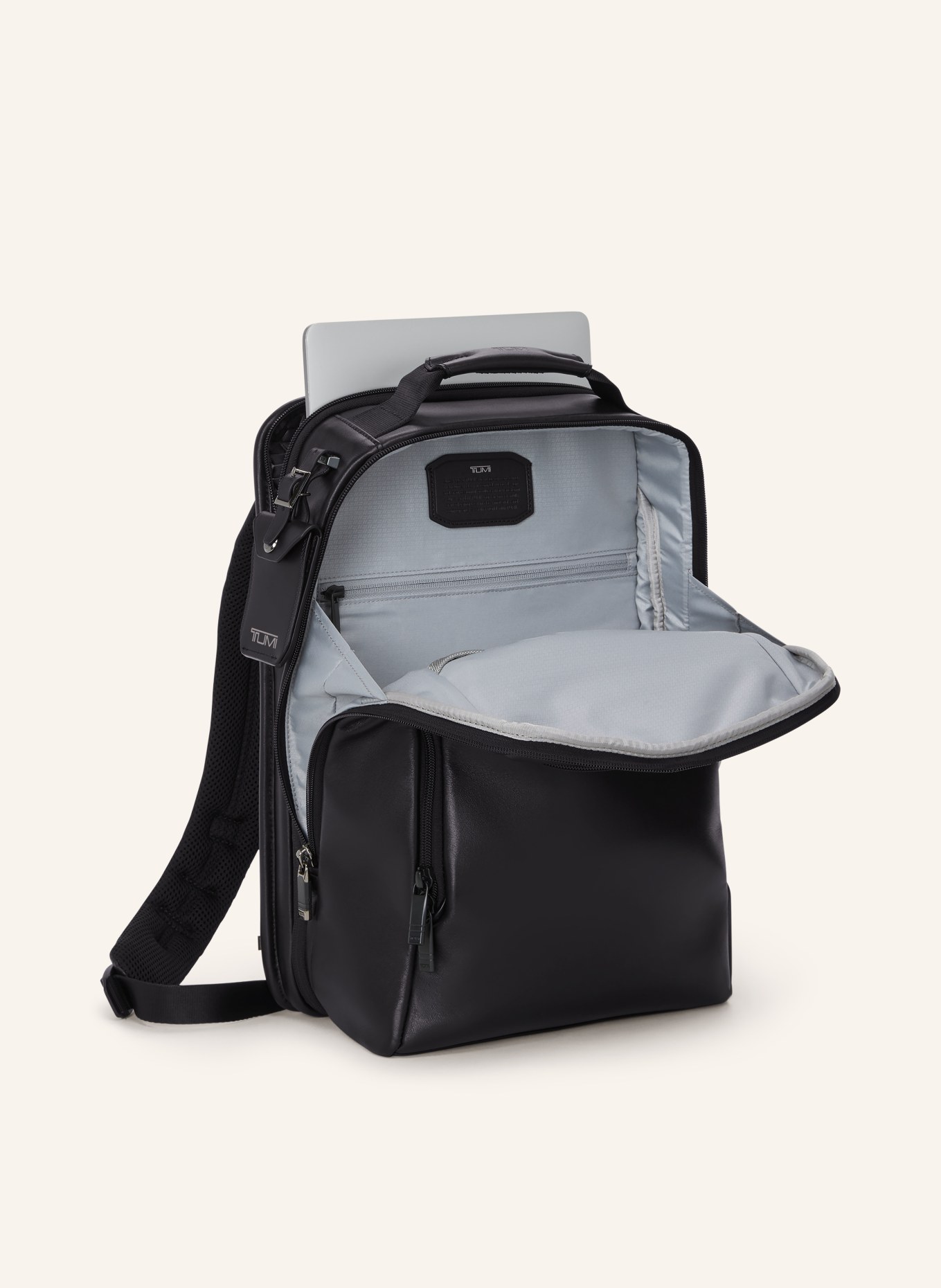 TUMI ALPHA Backpack MEDIUM 15": BLACK