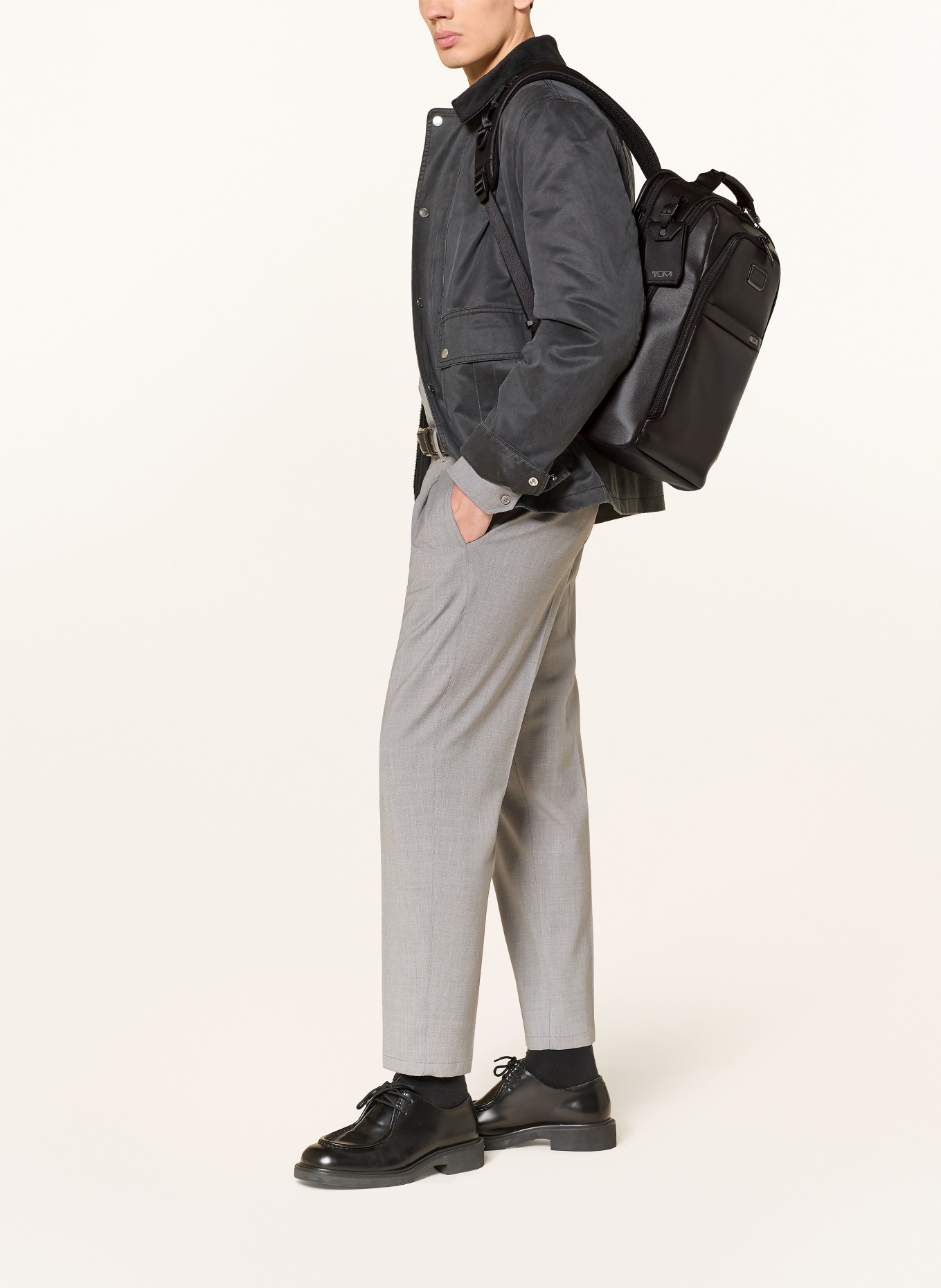 TUMI ALPHA Backpack MEDIUM 15": BLACK