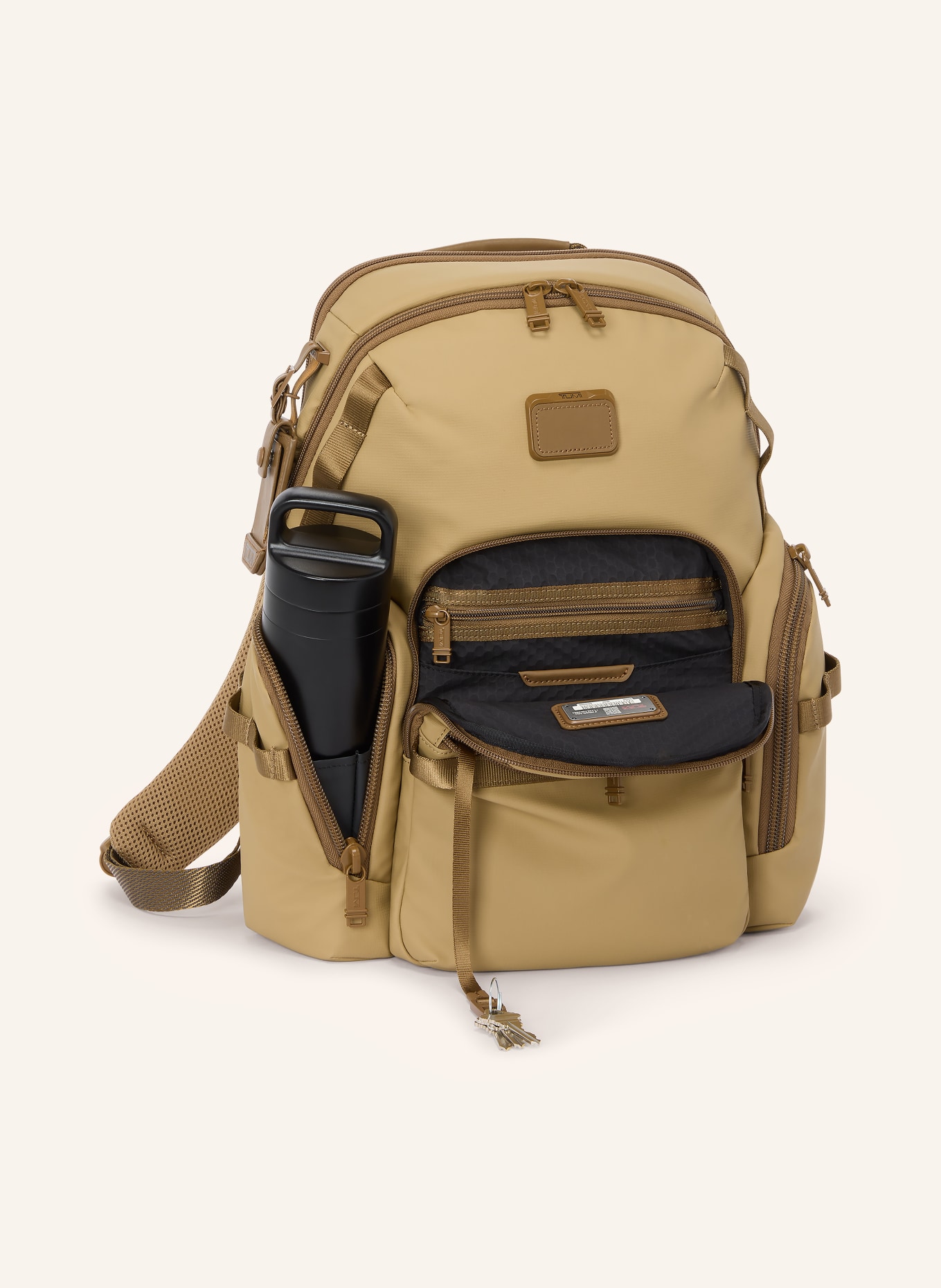 TUMI ALPHA BRAVO Rucksack NAVIGATION mit Laptop-Fach: KHAKI / OLIV