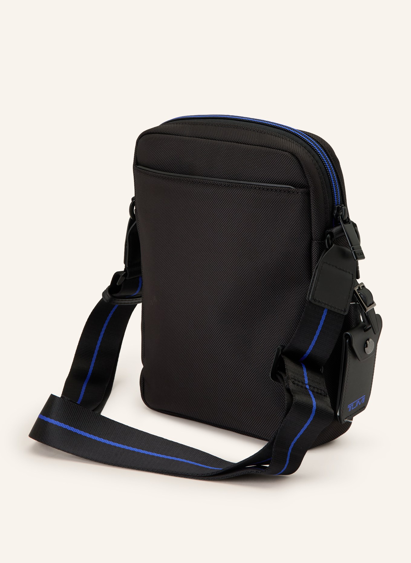 TUMI ALPHA Umhängetasche MEDIUM: SCHWARZ / BLAU