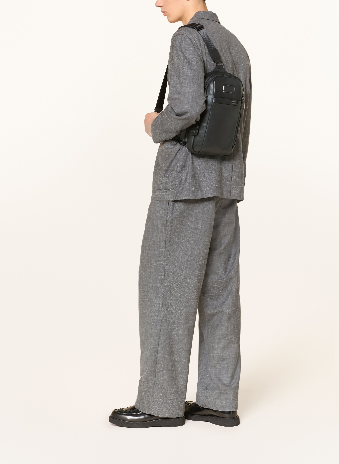 TUMI ALPHA Rucksack SLING: SCHWARZ