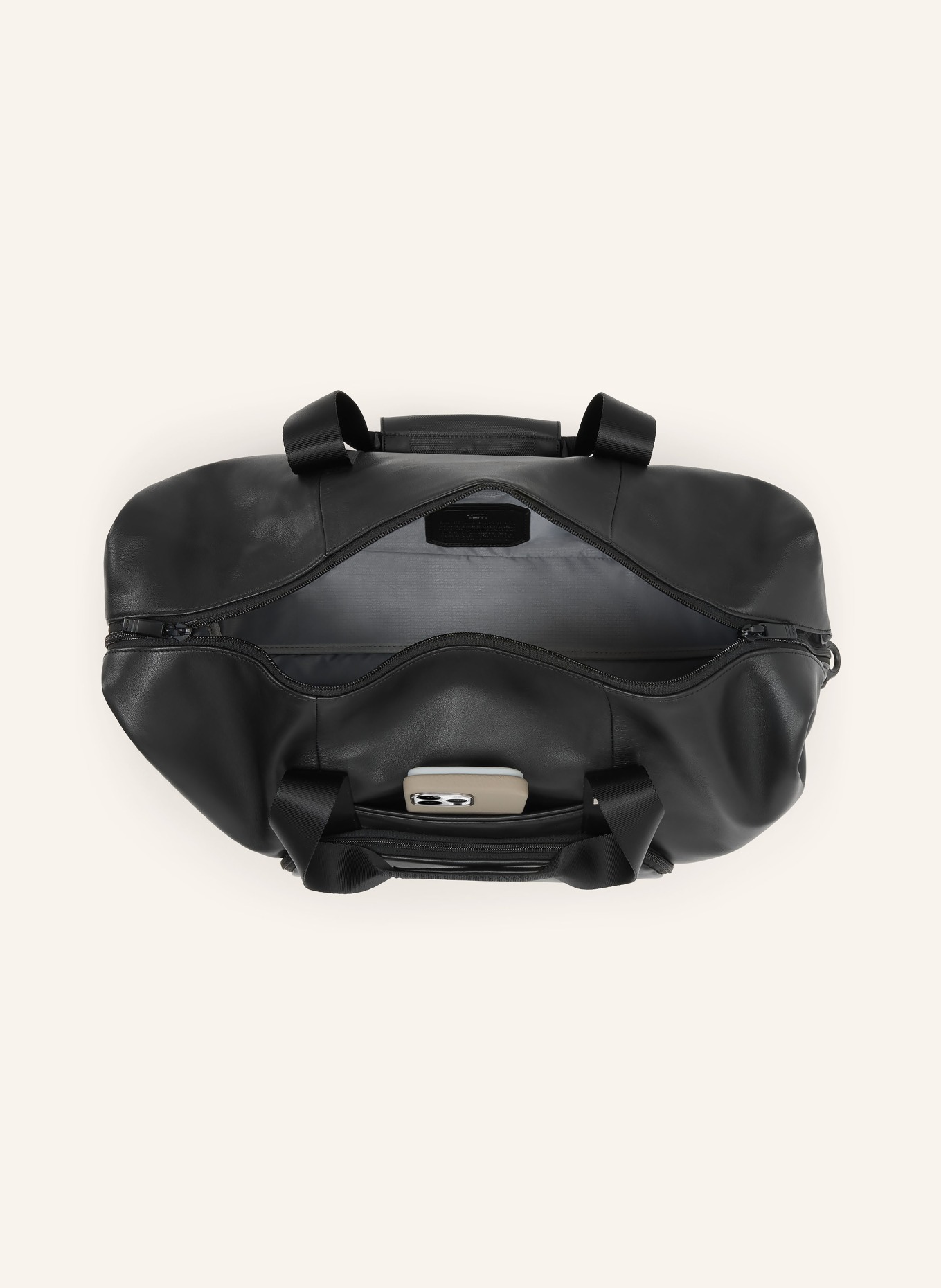 TUMI ALPHA Reisetasche DOUBLE EXPANSION: SCHWARZ