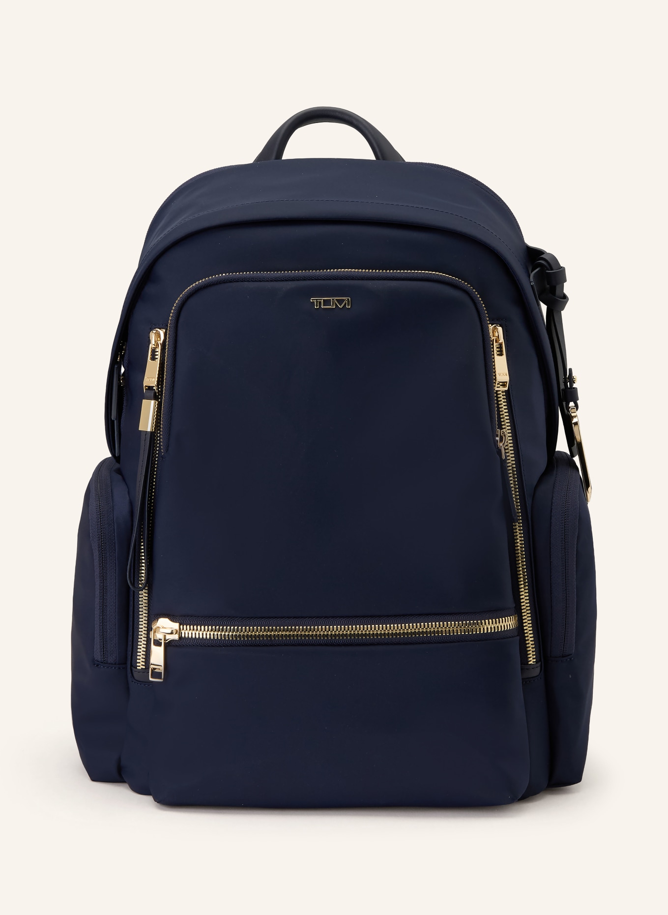 TUMI VOYAGEUR Rucksack CELINA mit Laptop-Fach: DUNKELBLAU / GOLD