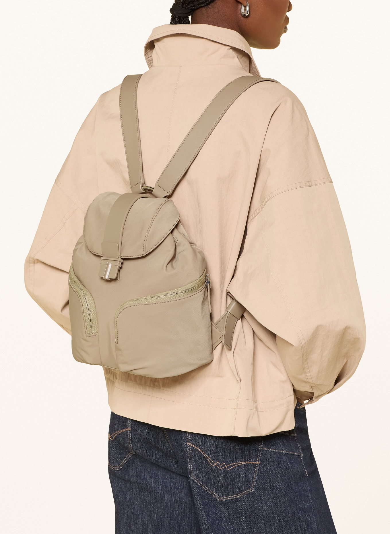 TUMI JOURNEY Rugzak SMALL: TAUPE