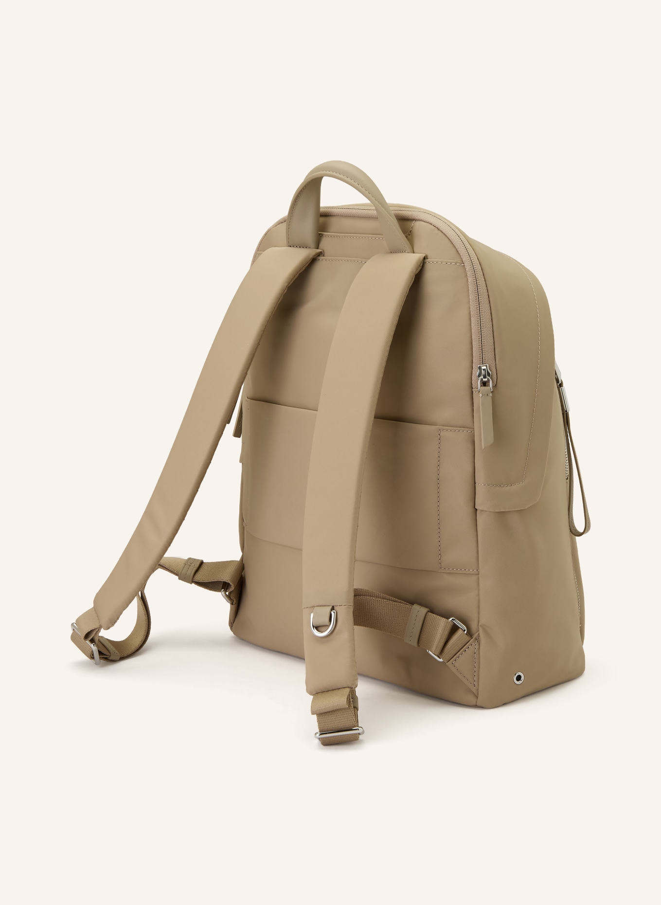 TUMI Sac à dos VOYAGEUR HALSEY avec compartiment pour ordinateur portable: TAUPE