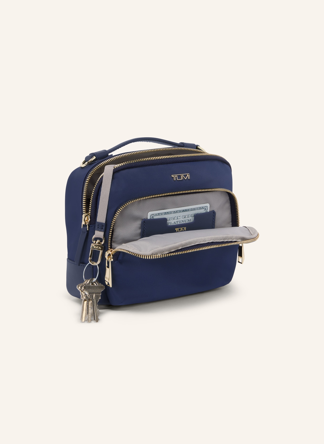 TUMI VOYAGEUR Umhängetasche TEGHAN: DUNKELBLAU