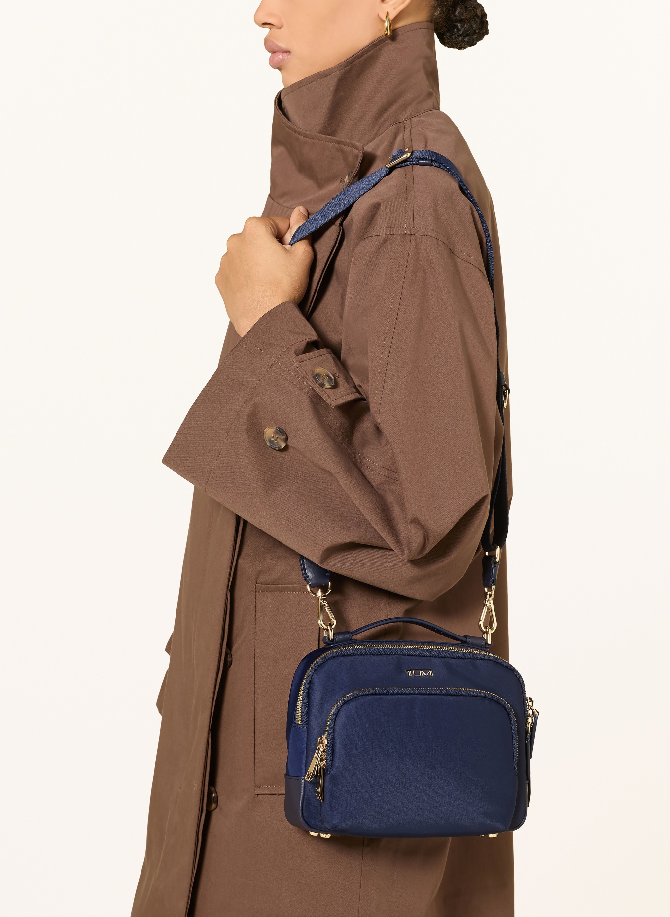 TUMI Torba na ramię VOYAGEUR TEGHAN: GRANATOWY