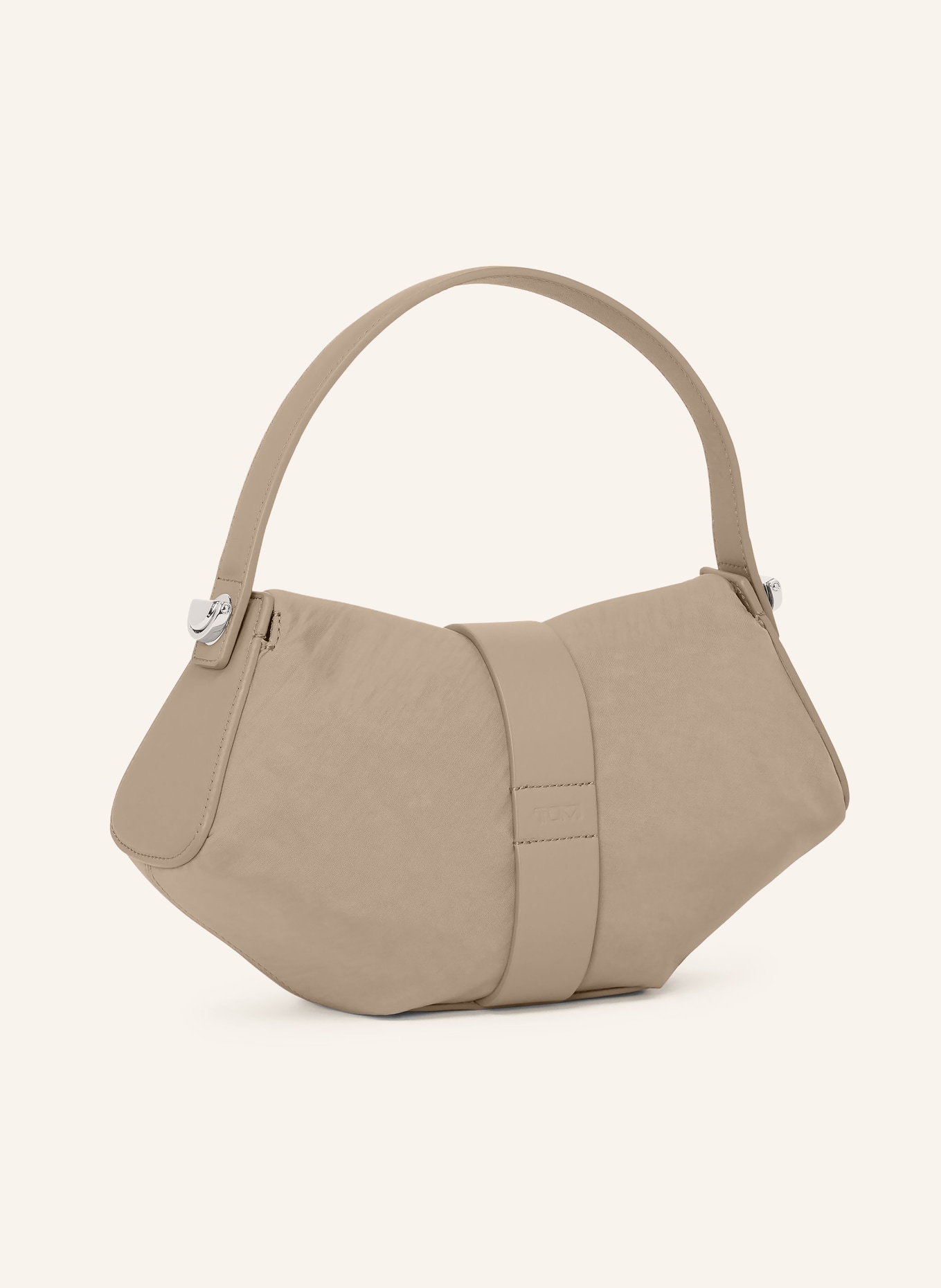TUMI JOURNEY Shoulder Bag SMALL: BEIGE