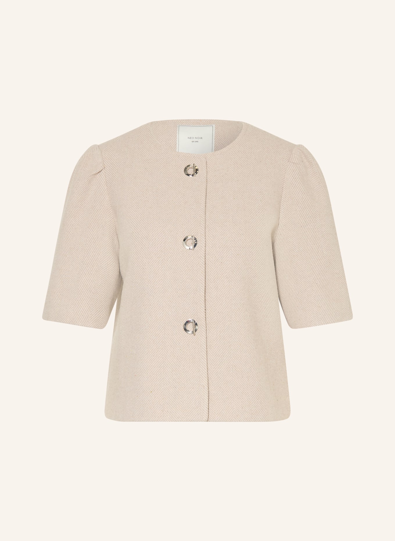 NEO NOIR Kastjas XANTHE: BEIGE / CRÈME