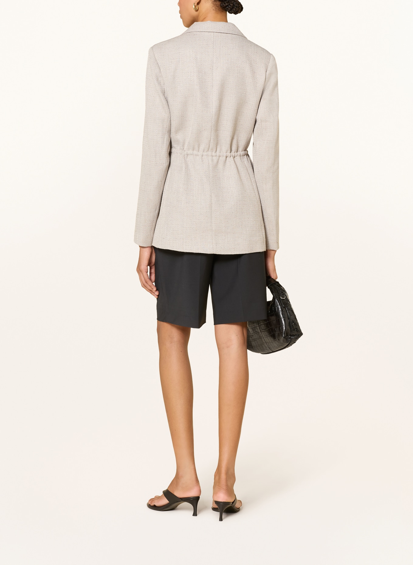 NEO NOIR Bouclé-Blazer JEMMIE: TAUPE