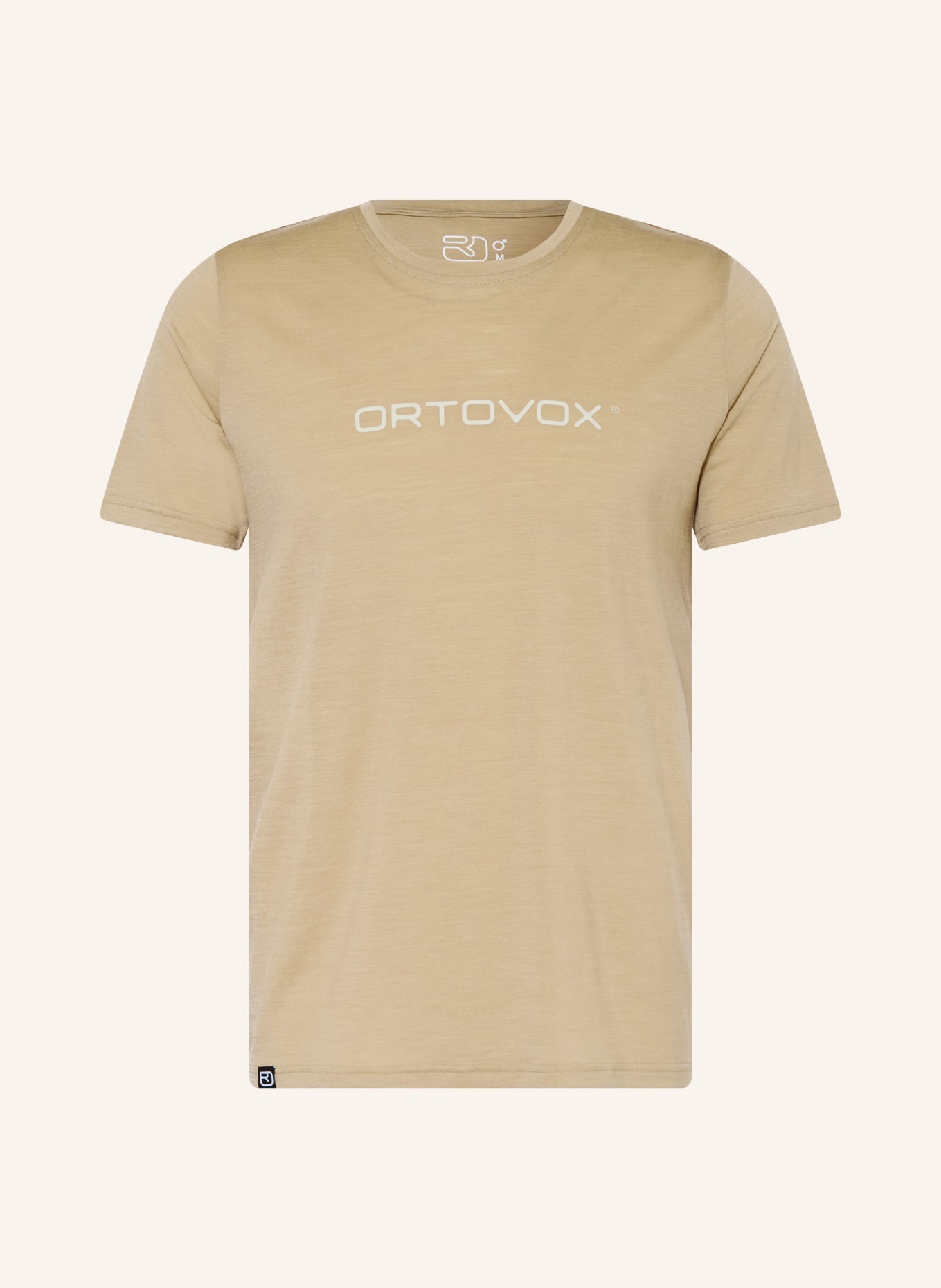 ORTOVOX T-shirt 150 COOL BRAND TS: BEIGE
