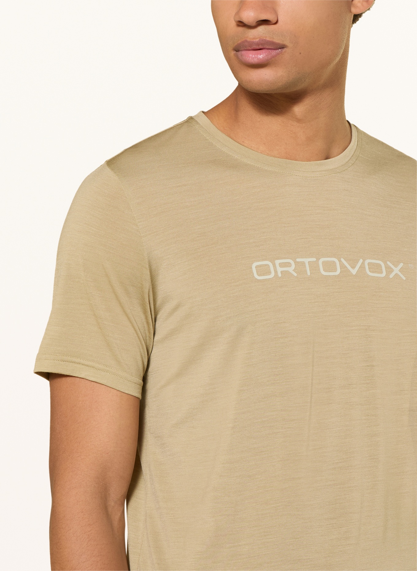 ORTOVOX T-shirt 150 COOL BRAND TS: BEIGE