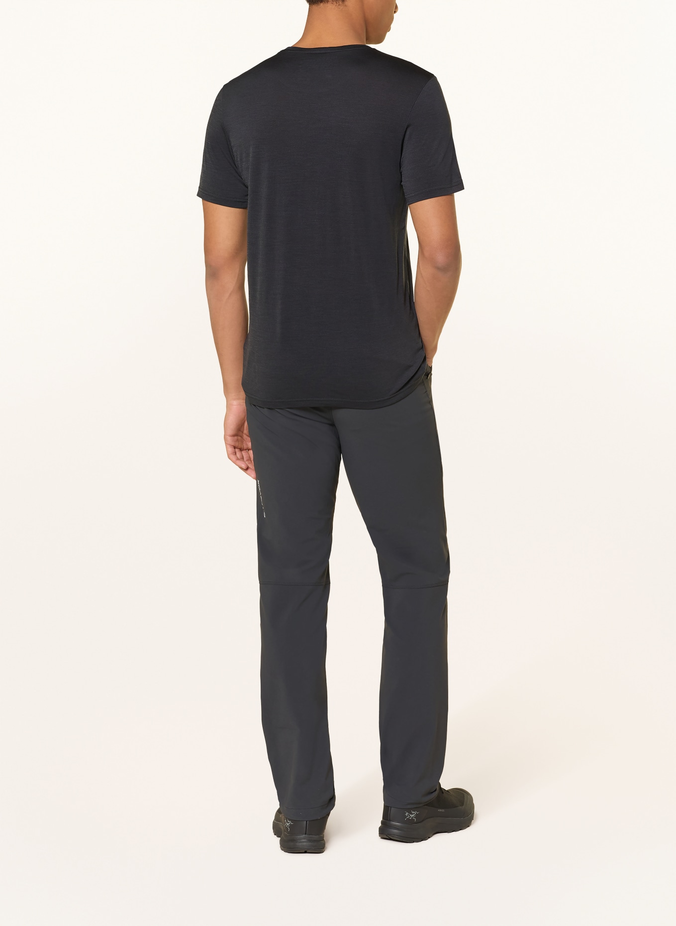 ORTOVOX T-shirt 150 COOL CLEAN TS met merinowol: ZWART