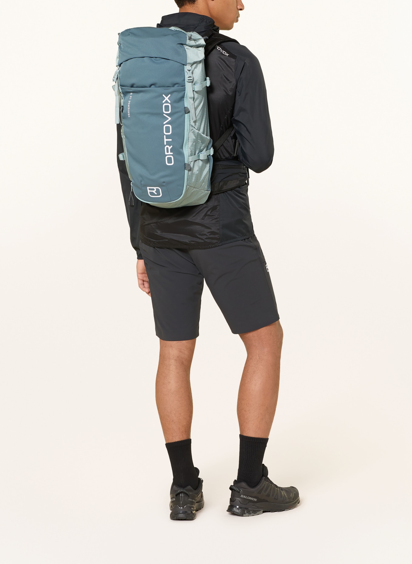 ORTOVOX Trekkingshort BRENTA: ZWART