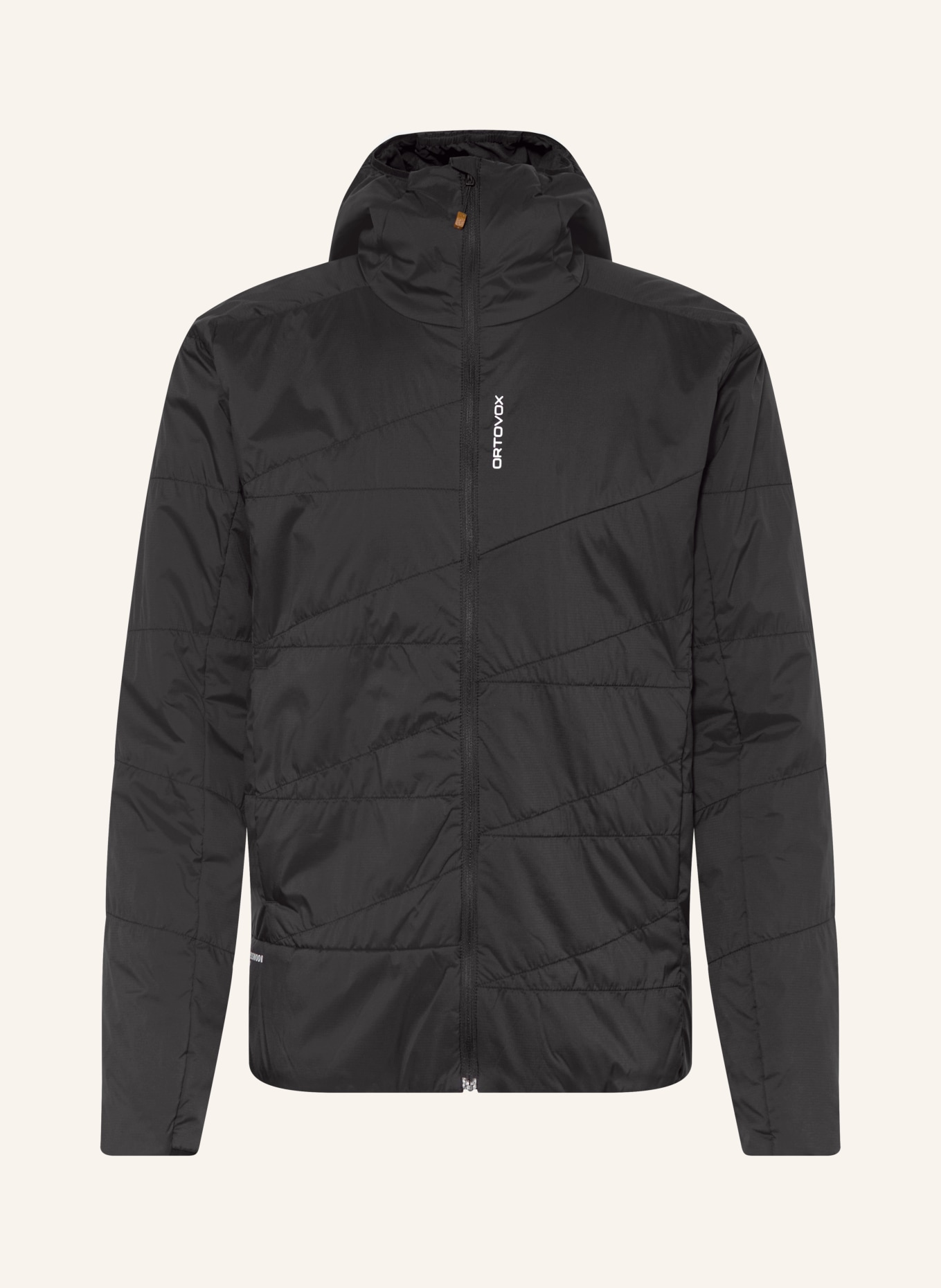 ORTOVOX Gewatteerd jacke SWISSWOOL PIZ DUAN JACKET: ZWART