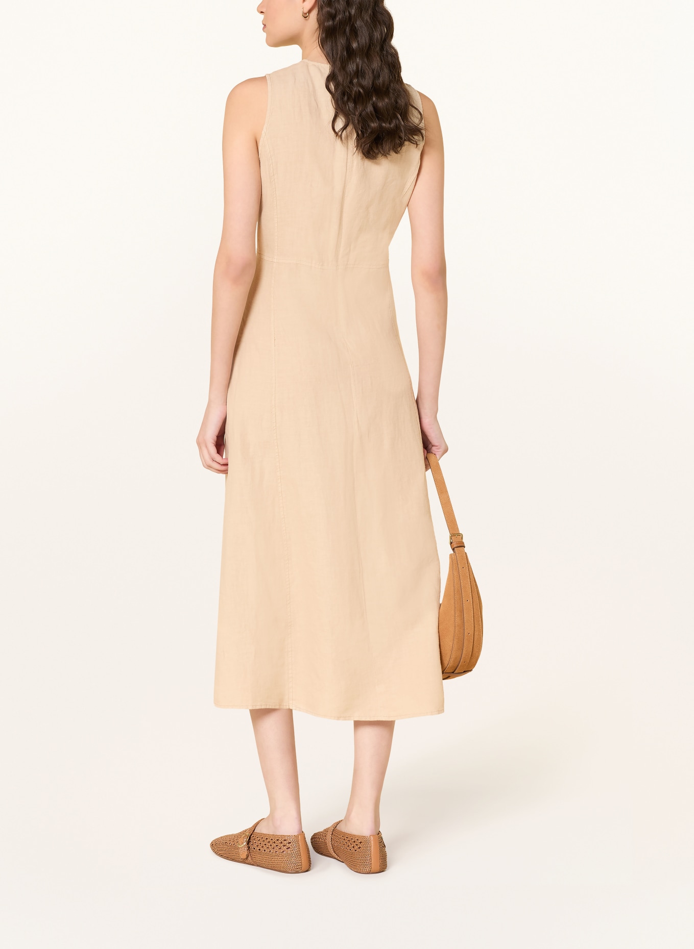 Marc O'Polo Leinenkleid: CAMEL