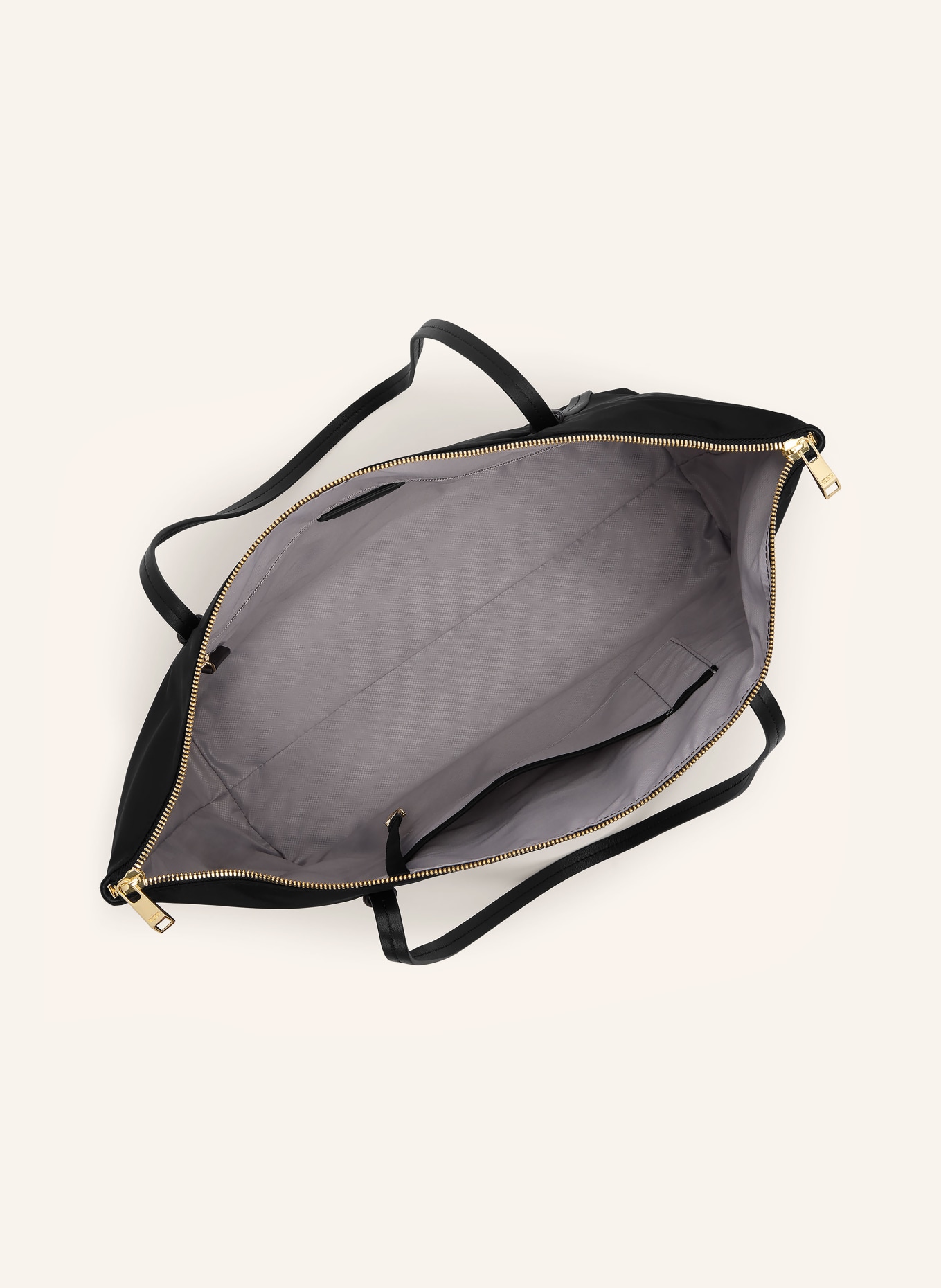 TUMI VOYAGEUR Shopper Q: SCHWARZ / GOLD