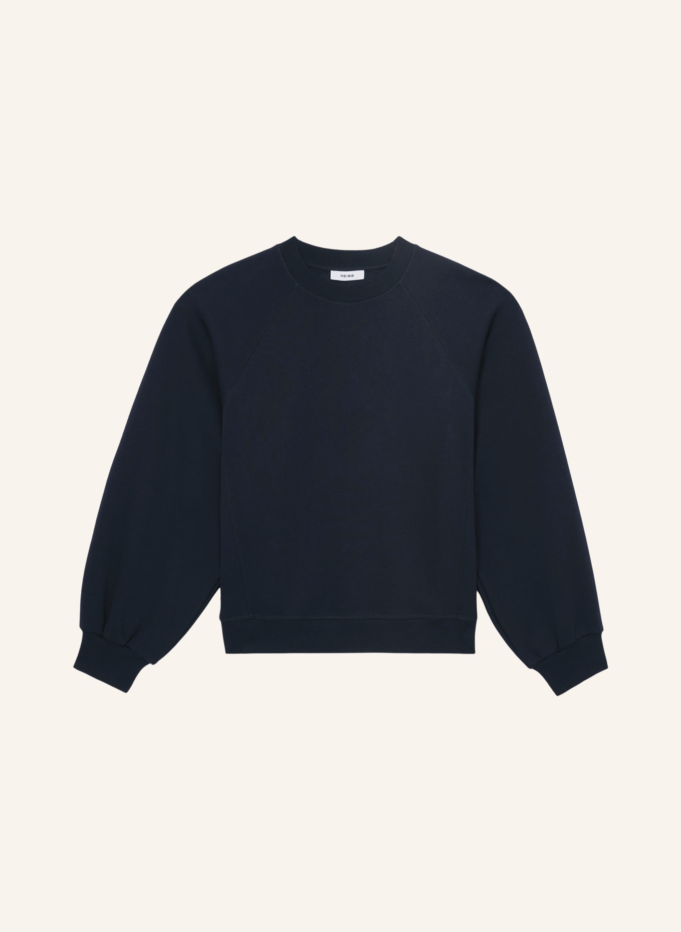 REISS Sweatshirt CHARLIE: DONKERBLAUW