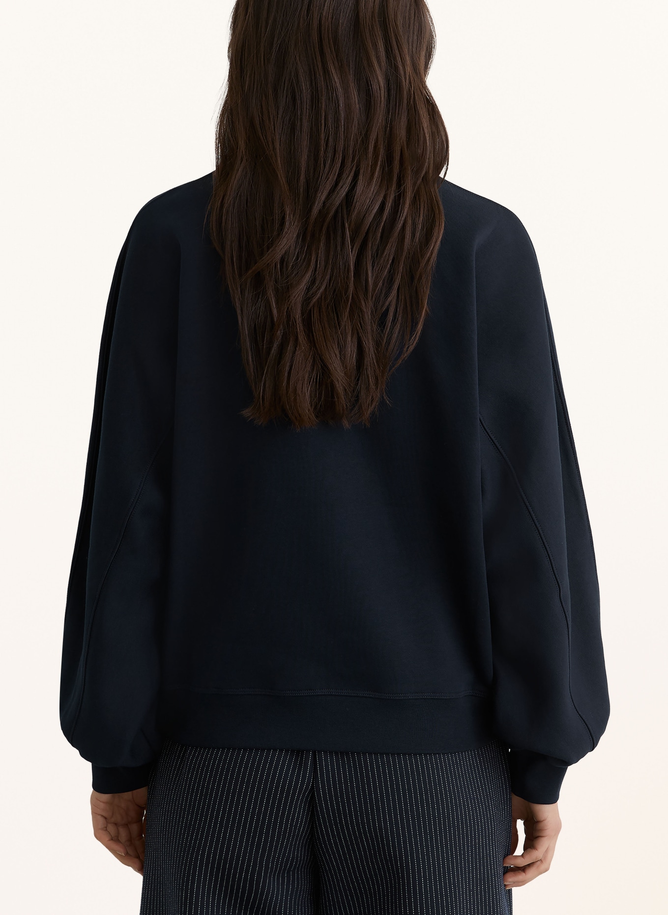 REISS Sweatshirt CHARLIE: DONKERBLAUW