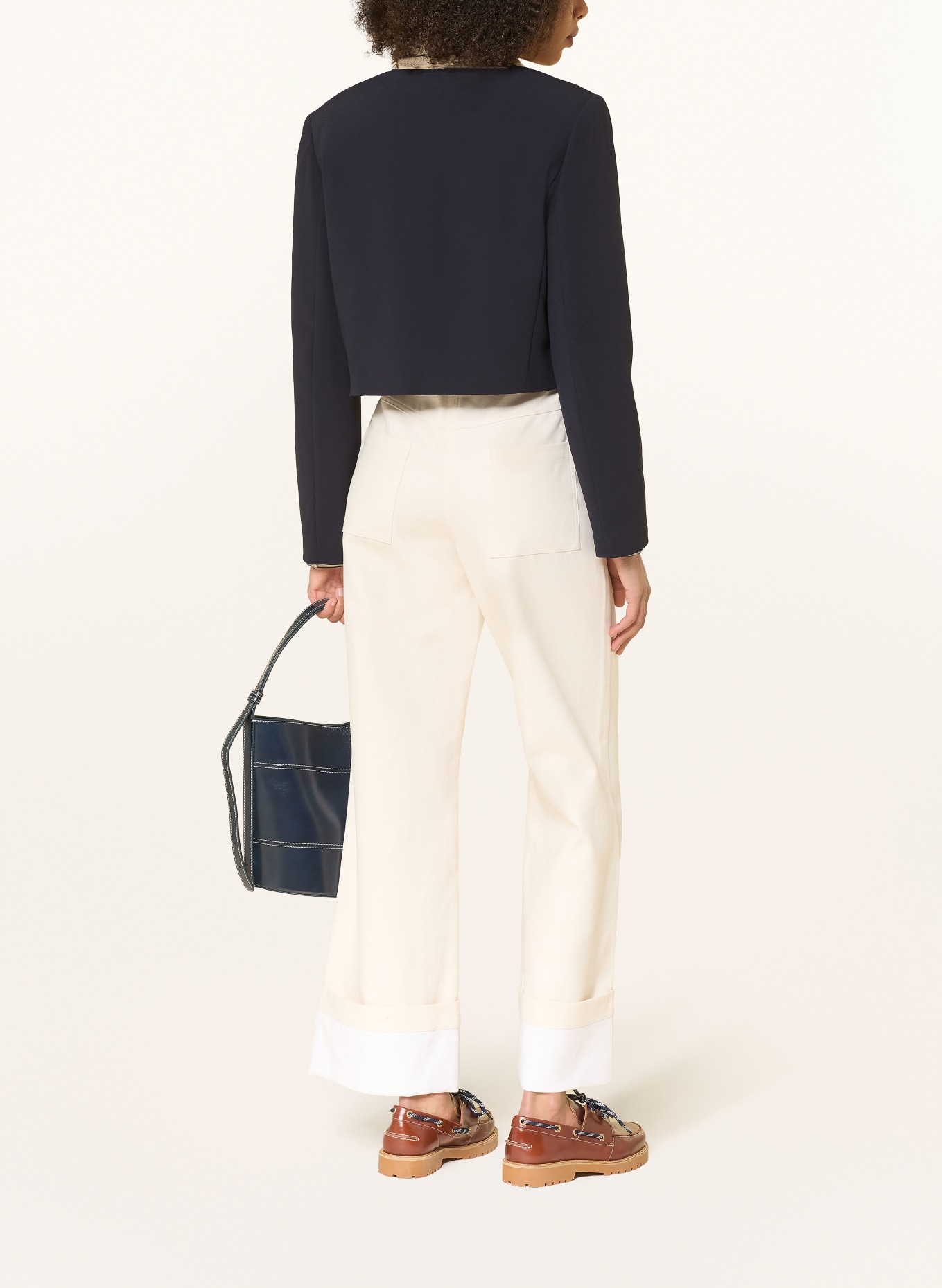 CLAUDIE PIERLOT Kastenjacke: DUNKELBLAU