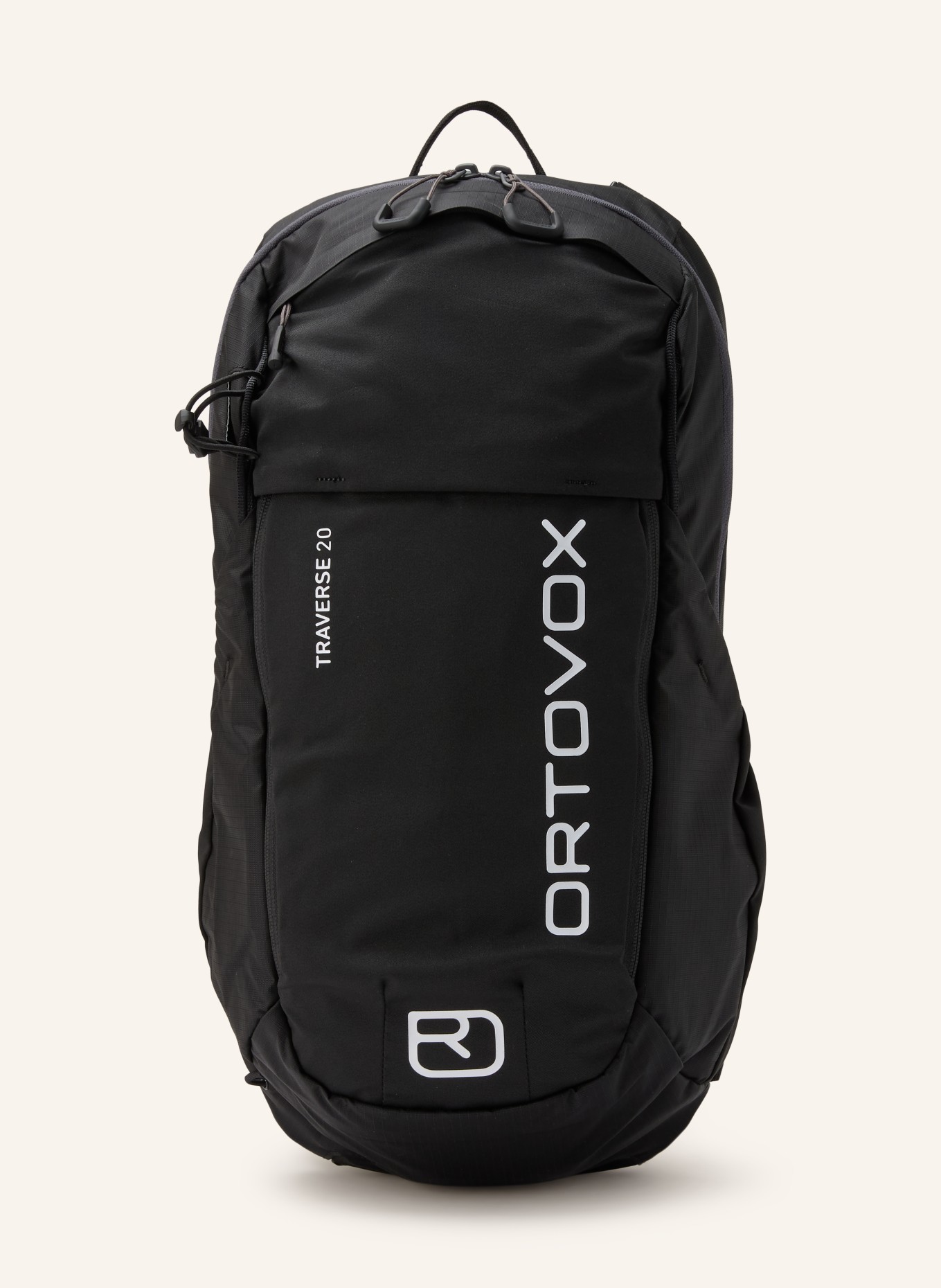 ORTOVOX Rugzak TRAVERSE 20: ZWART / WIT
