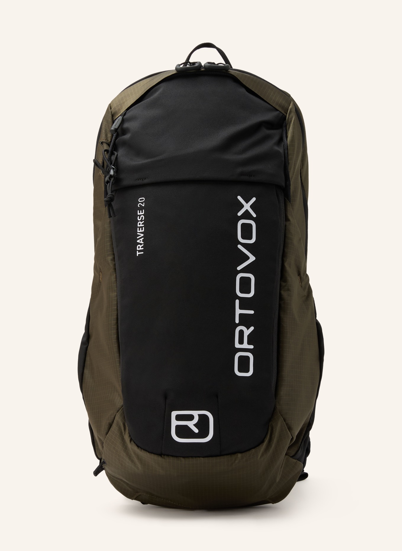 ORTOVOX Rugzak TRAVERSE 20: KAKI / WIT / ZWART