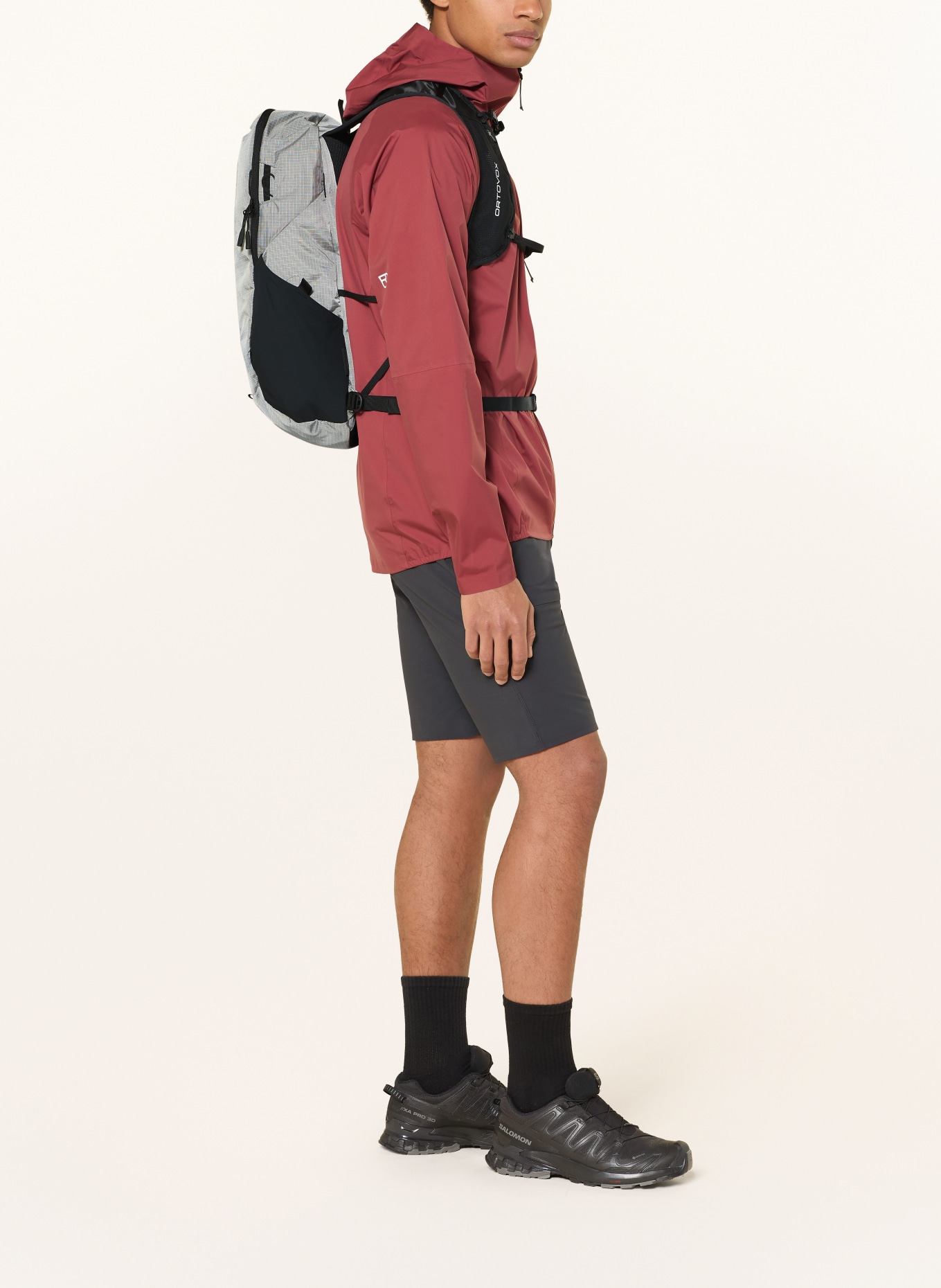 ORTOVOX Rugzak TRACE PURE 20 l: GRIJS / WIT / ZWART