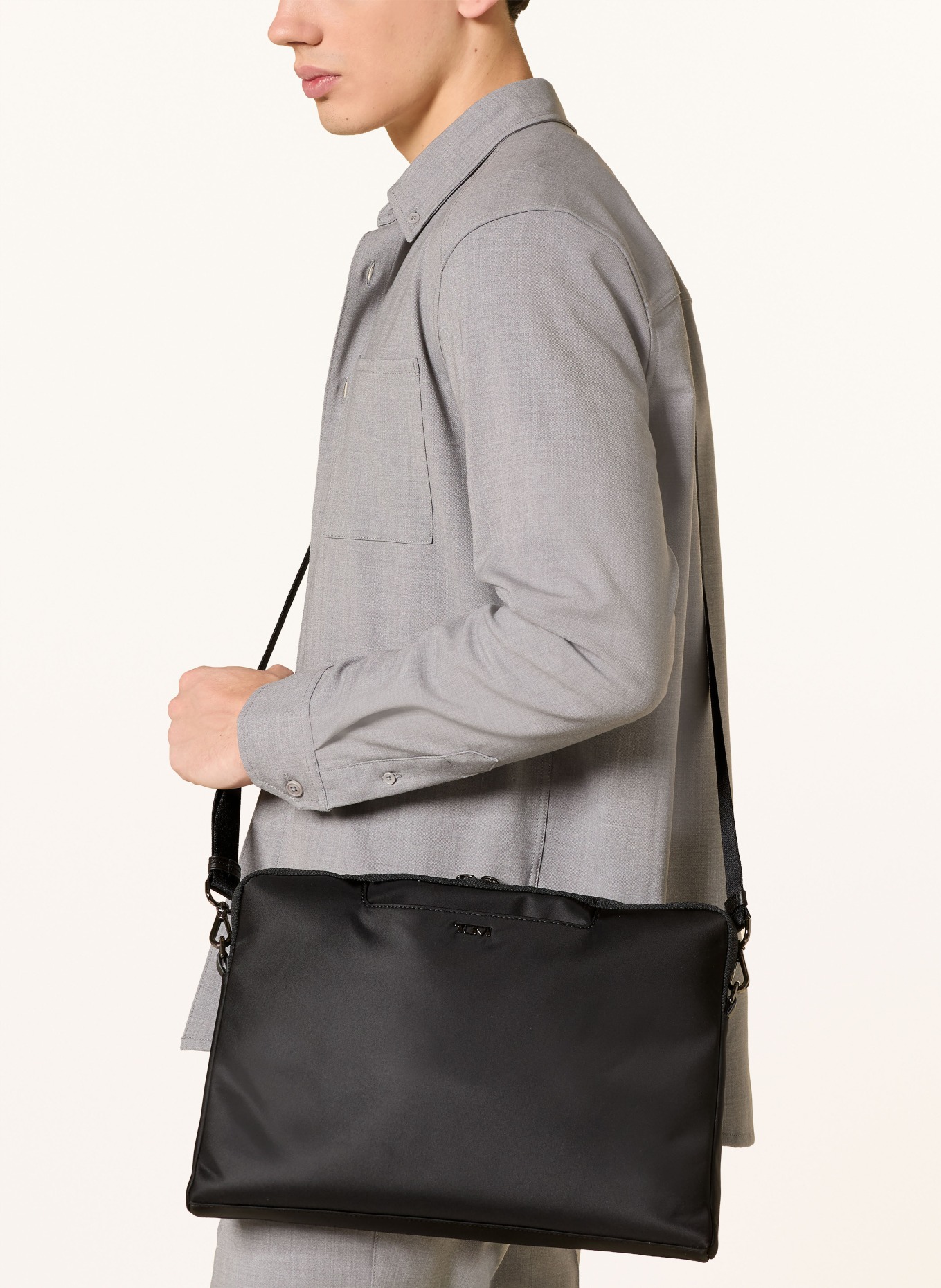 TUMI VOYAGEUR Laptop-Tasche DAKOTA: SCHWARZ