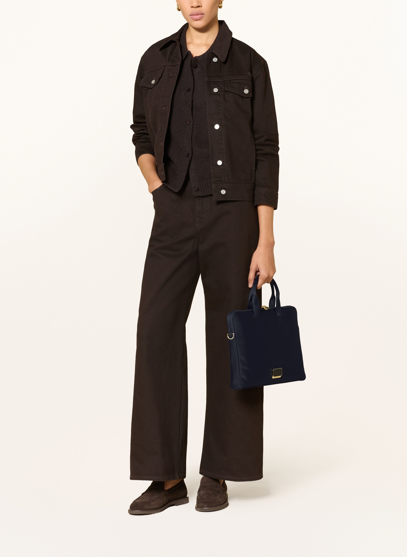 TUMI VOYAGEUR Laptop-Tasche DAKOTA: DUNKELBLAU