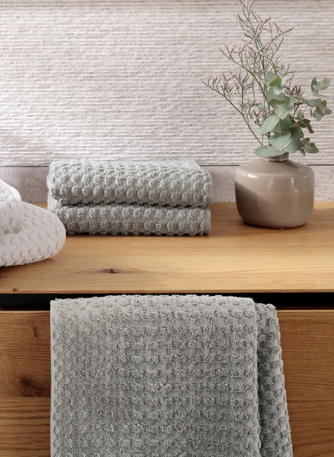 Cawö Serviette PURE ELEMENTS: GRIS