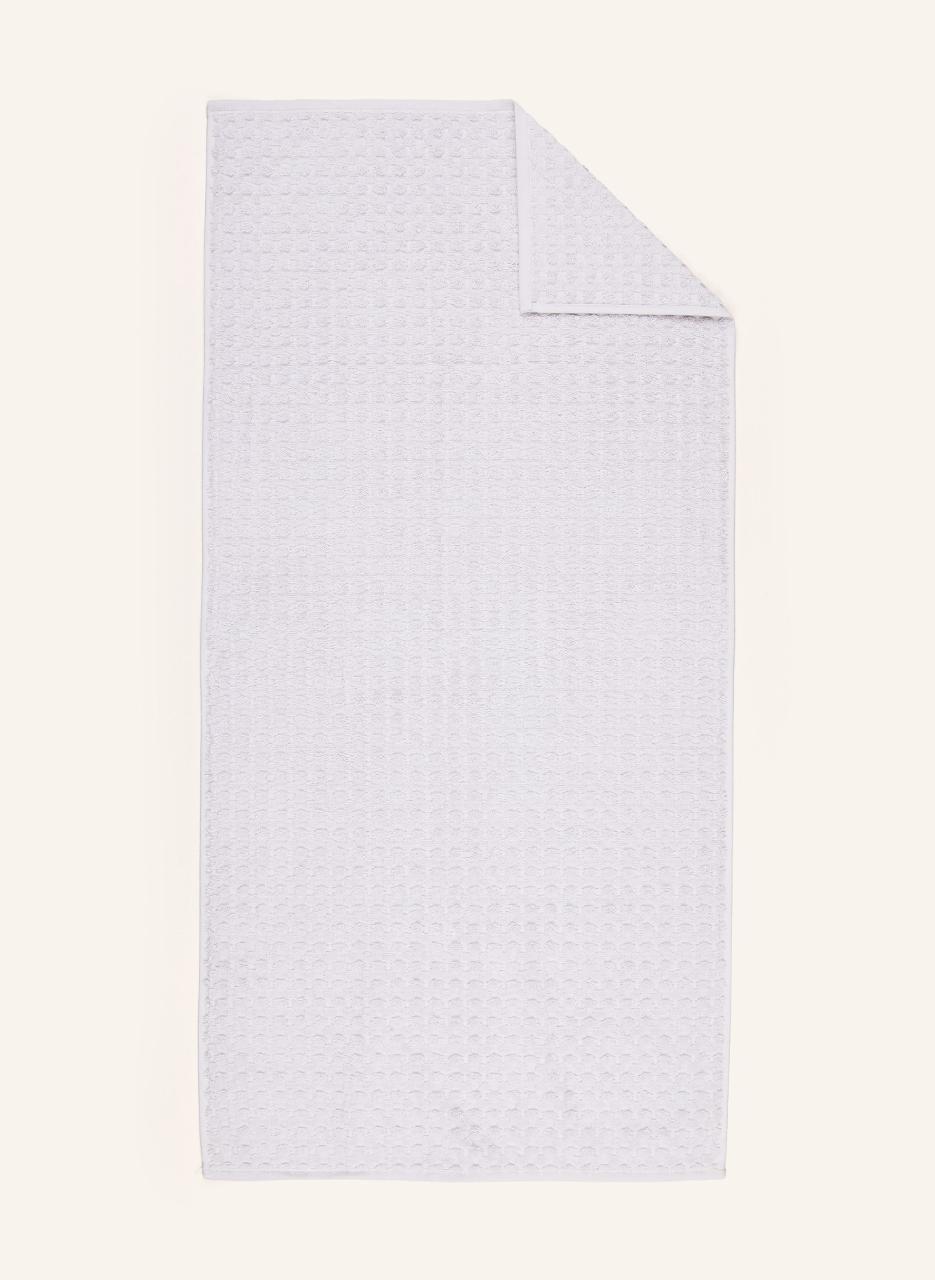 Cawö Handdoek PURE ELEMENTS: LICHTGRIJS