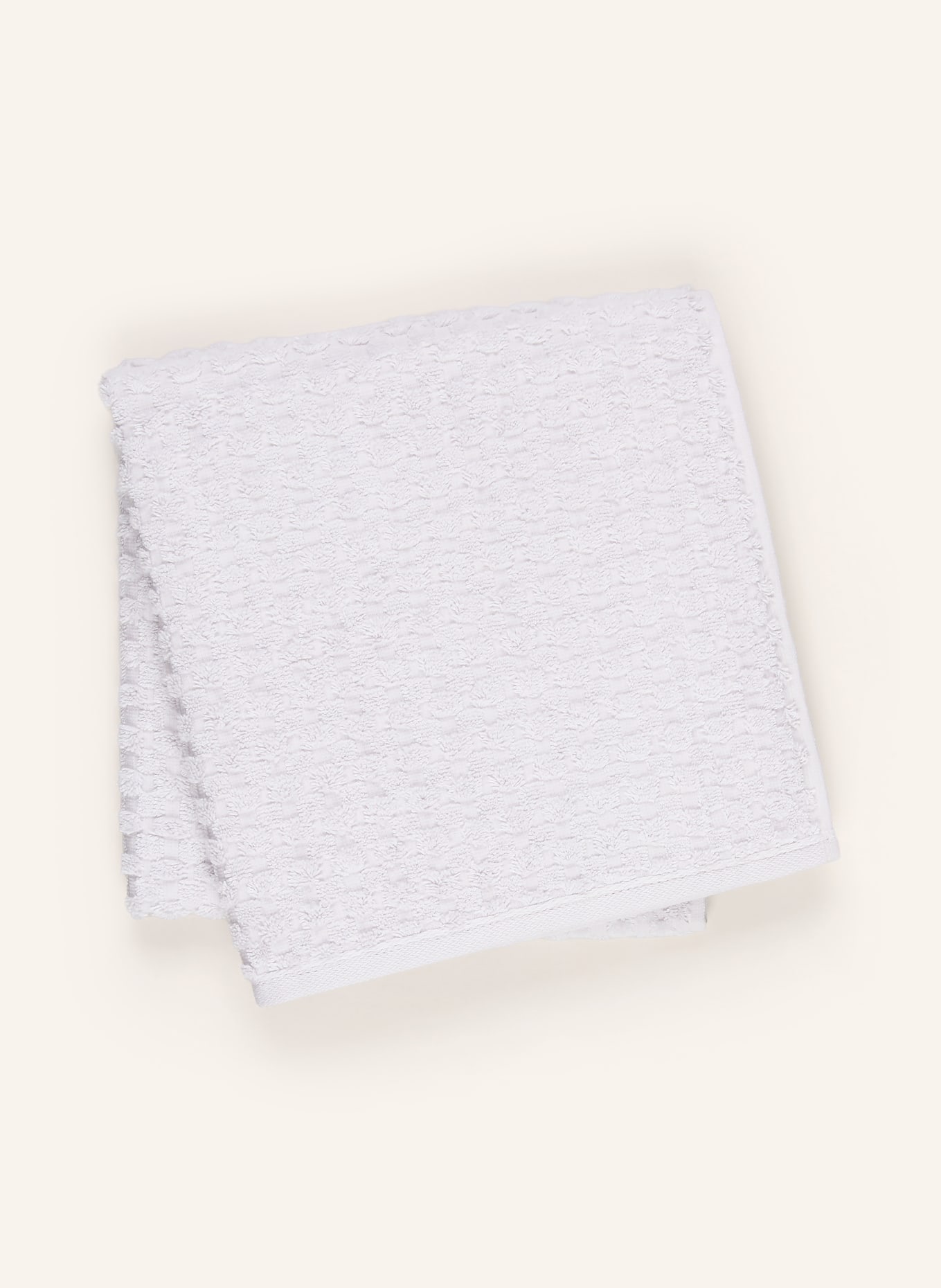 Cawö Handdoek PURE ELEMENTS: LICHTGRIJS