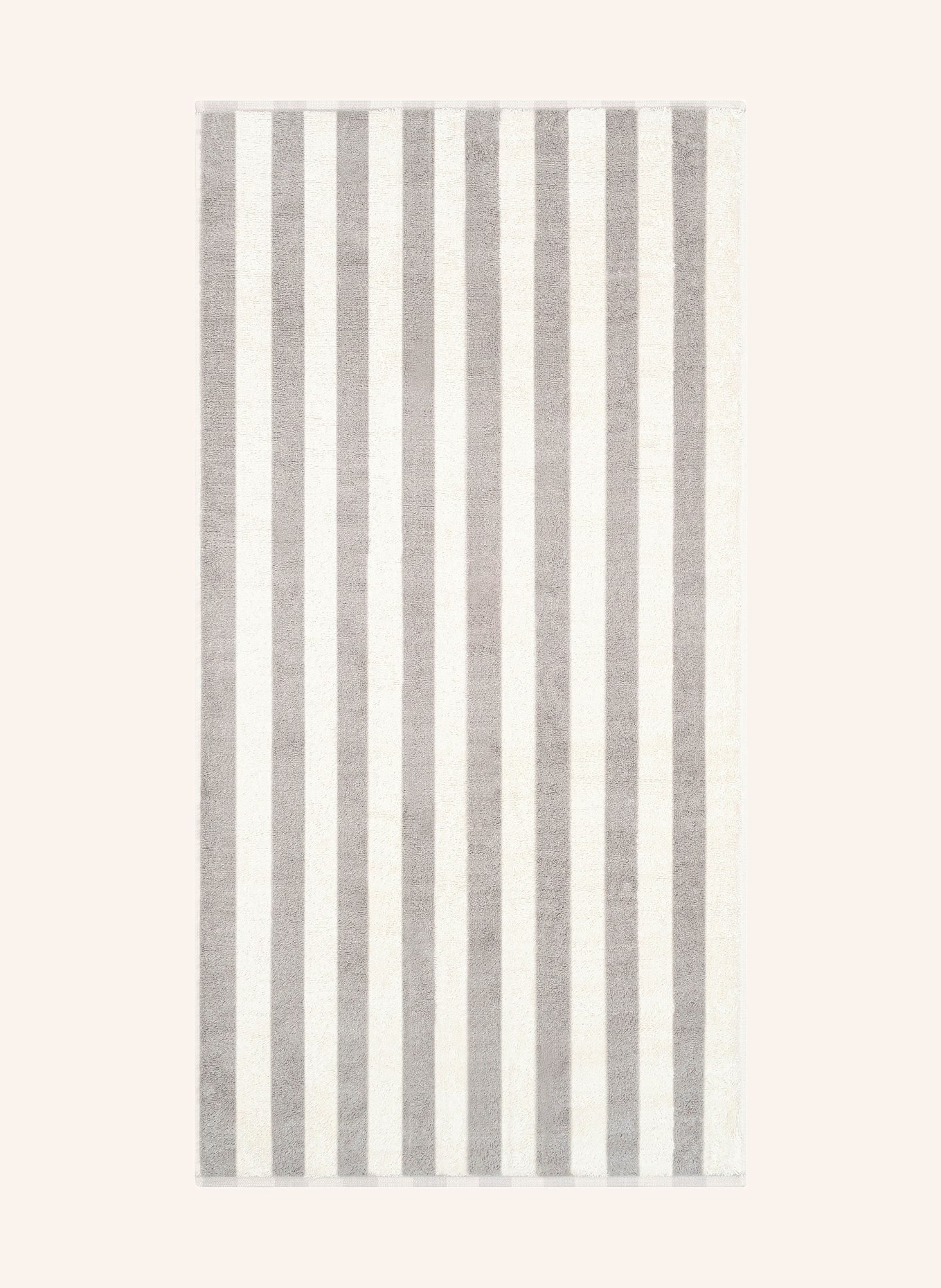 Cawö Serviette BOLD: GRIS / CRÈME