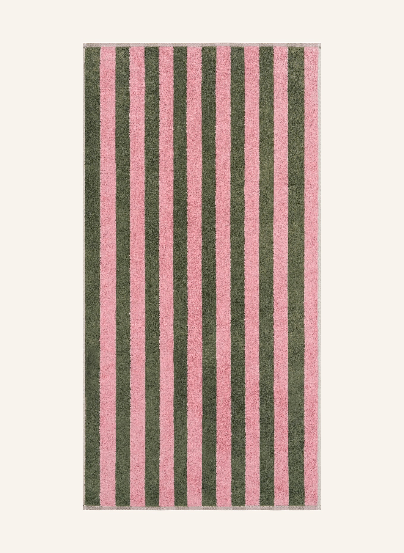 Cawö Serviette BOLD: ROSE / VERT