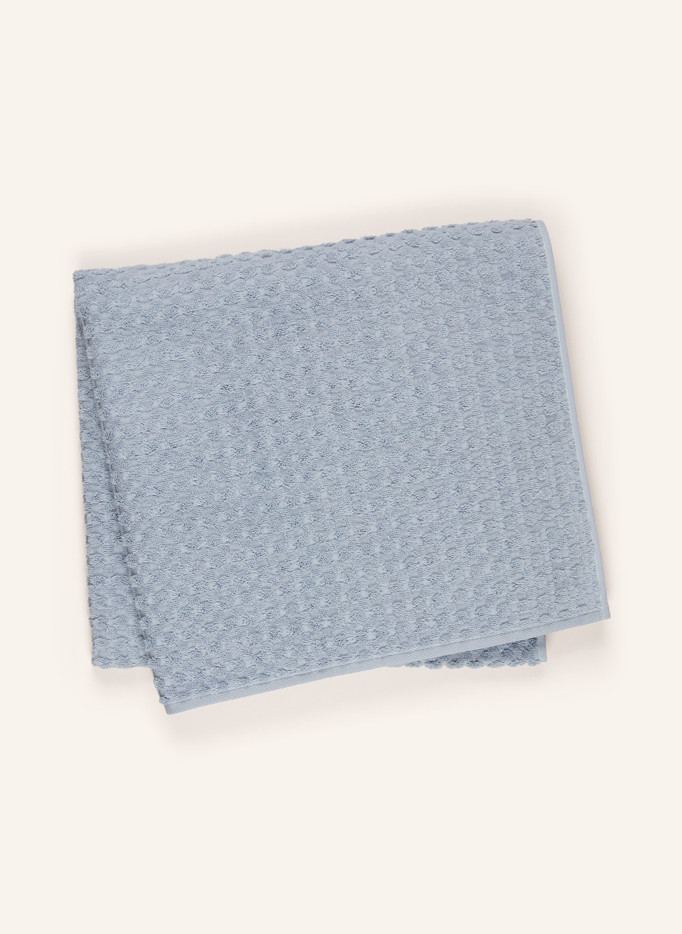 Cawö Douchehanddoek PURE ELEMENTS: BLAUWGRIJS