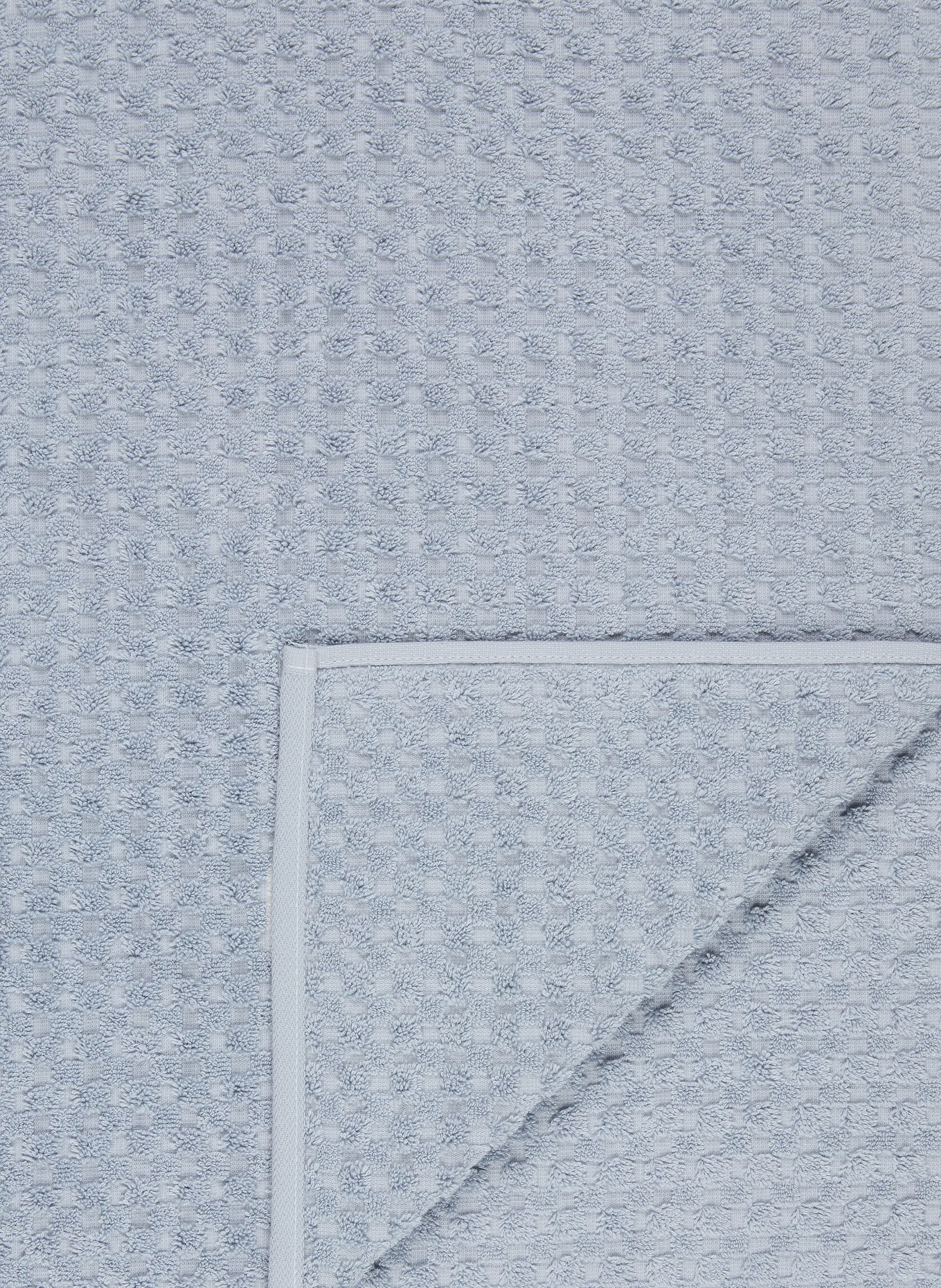 Cawö Douchehanddoek PURE ELEMENTS: BLAUWGRIJS