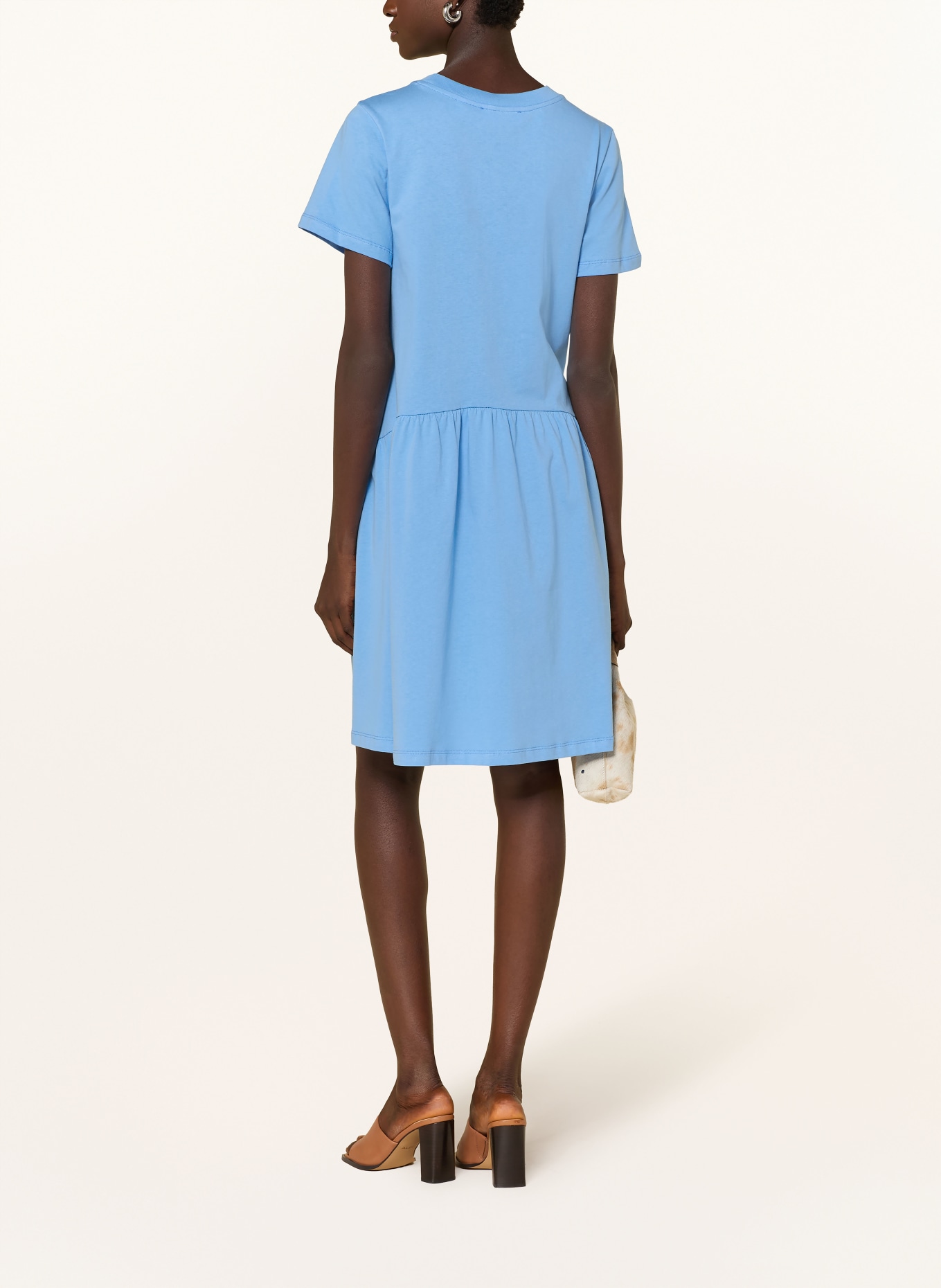 Rich & Royal Jerseykleid: HELLBLAU