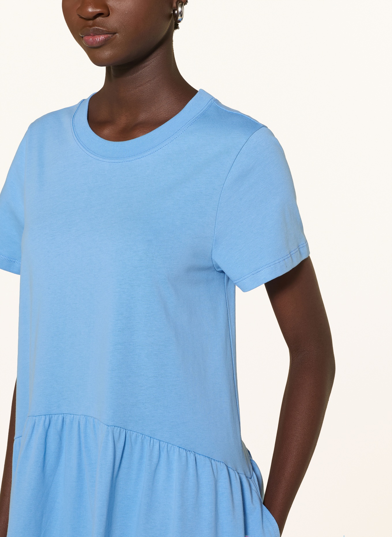 Rich & Royal Jerseykleid: HELLBLAU