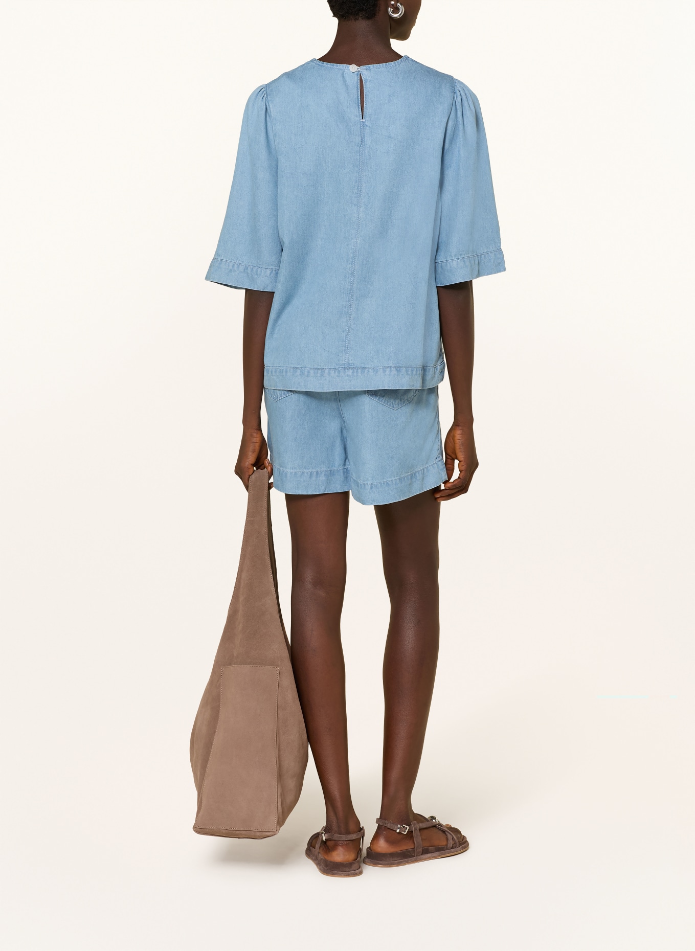 Rich & Royal Šortky v džínovém stylu: TMAVĚ MODRÁ