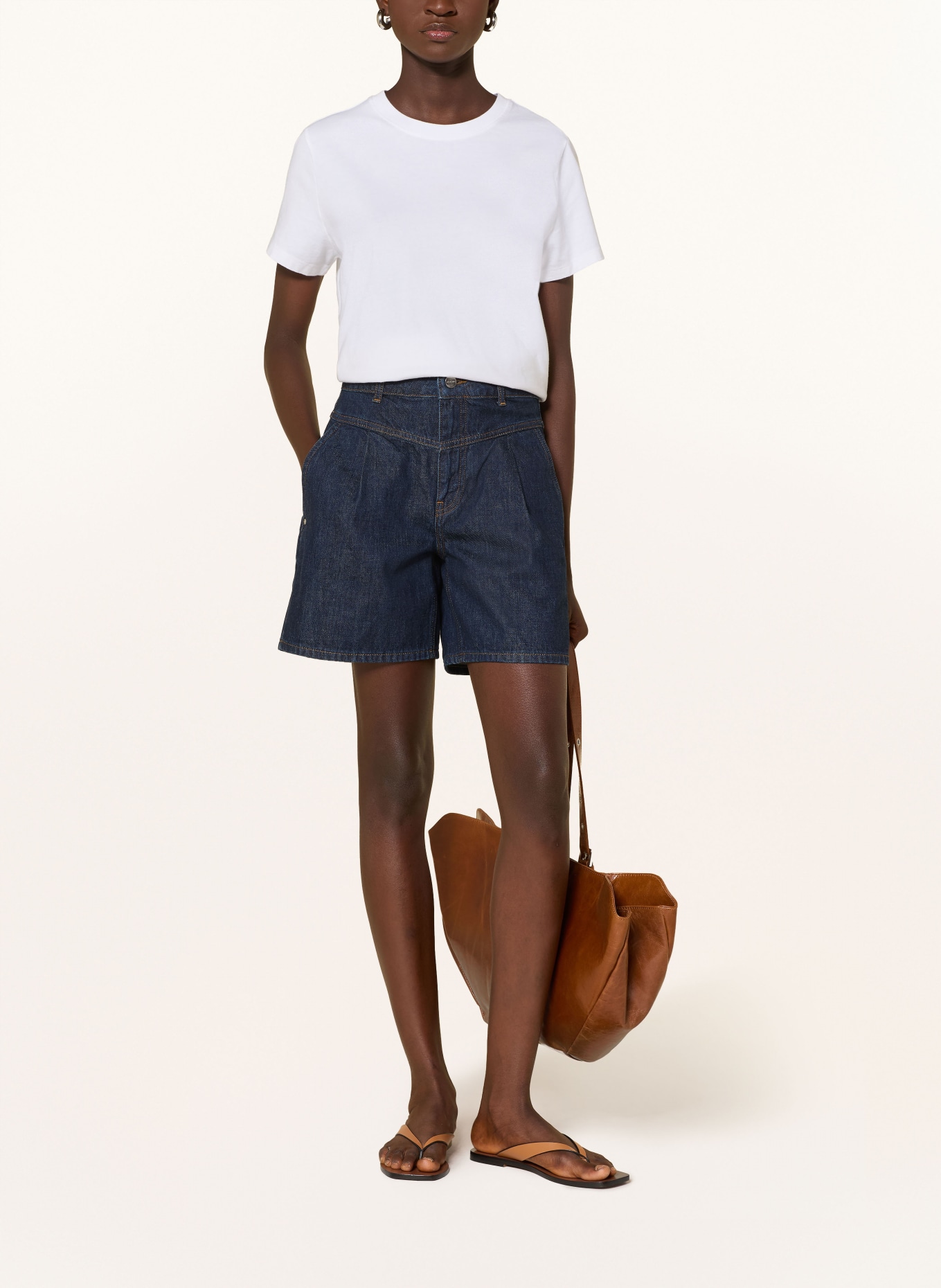 Rich & Royal džínové šortky: TMAVĚ MODRÁ