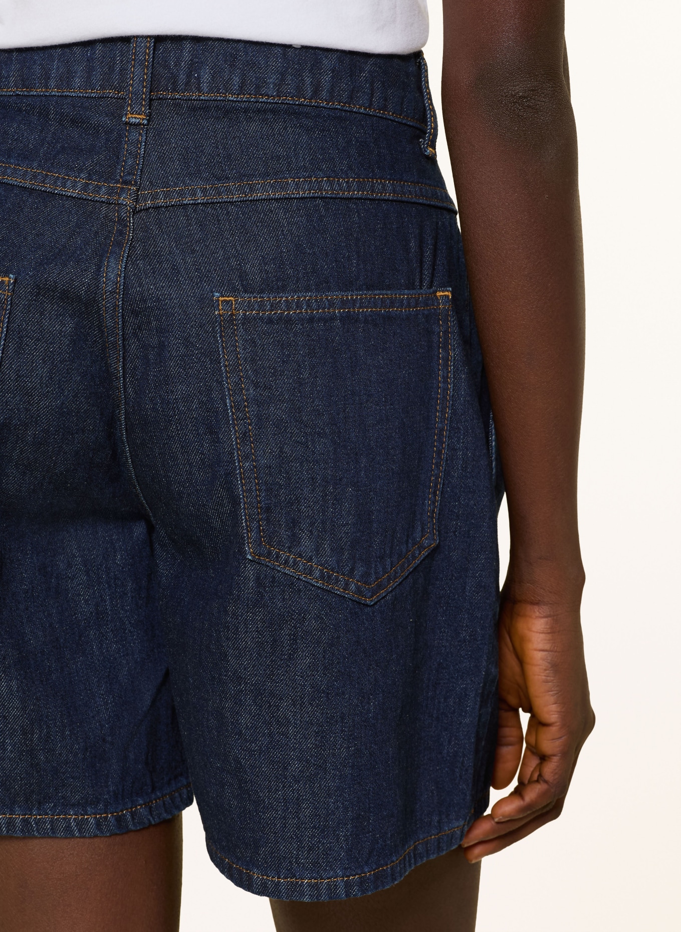 Rich & Royal džínové šortky: TMAVĚ MODRÁ