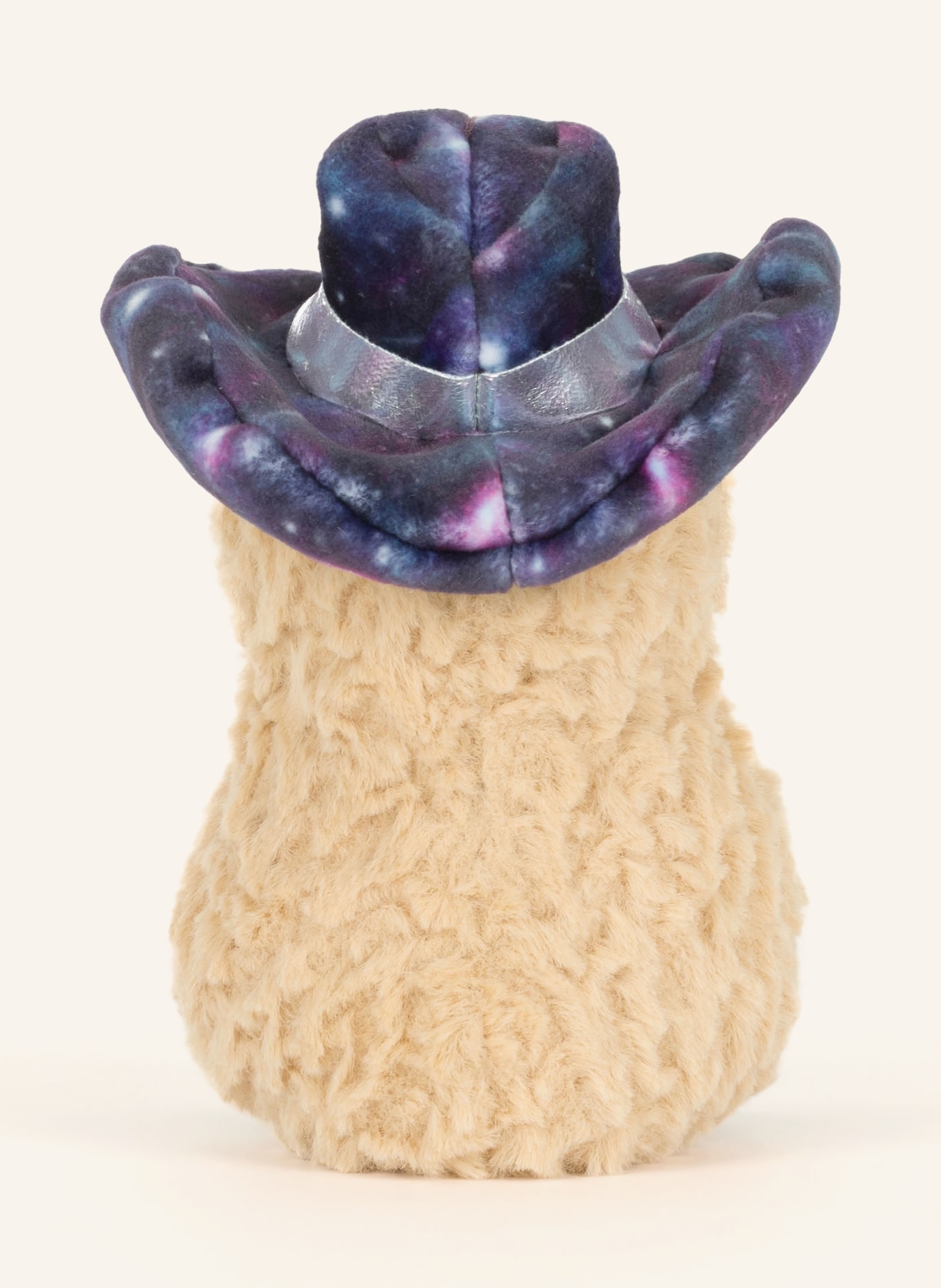 Jellycat Plyšová hračka AMUSEABLES PEANUT SPACE RODEO: BÉŽOVÁ / TMAVĚ FIALOVÁ / TMAVĚ MODRÁ