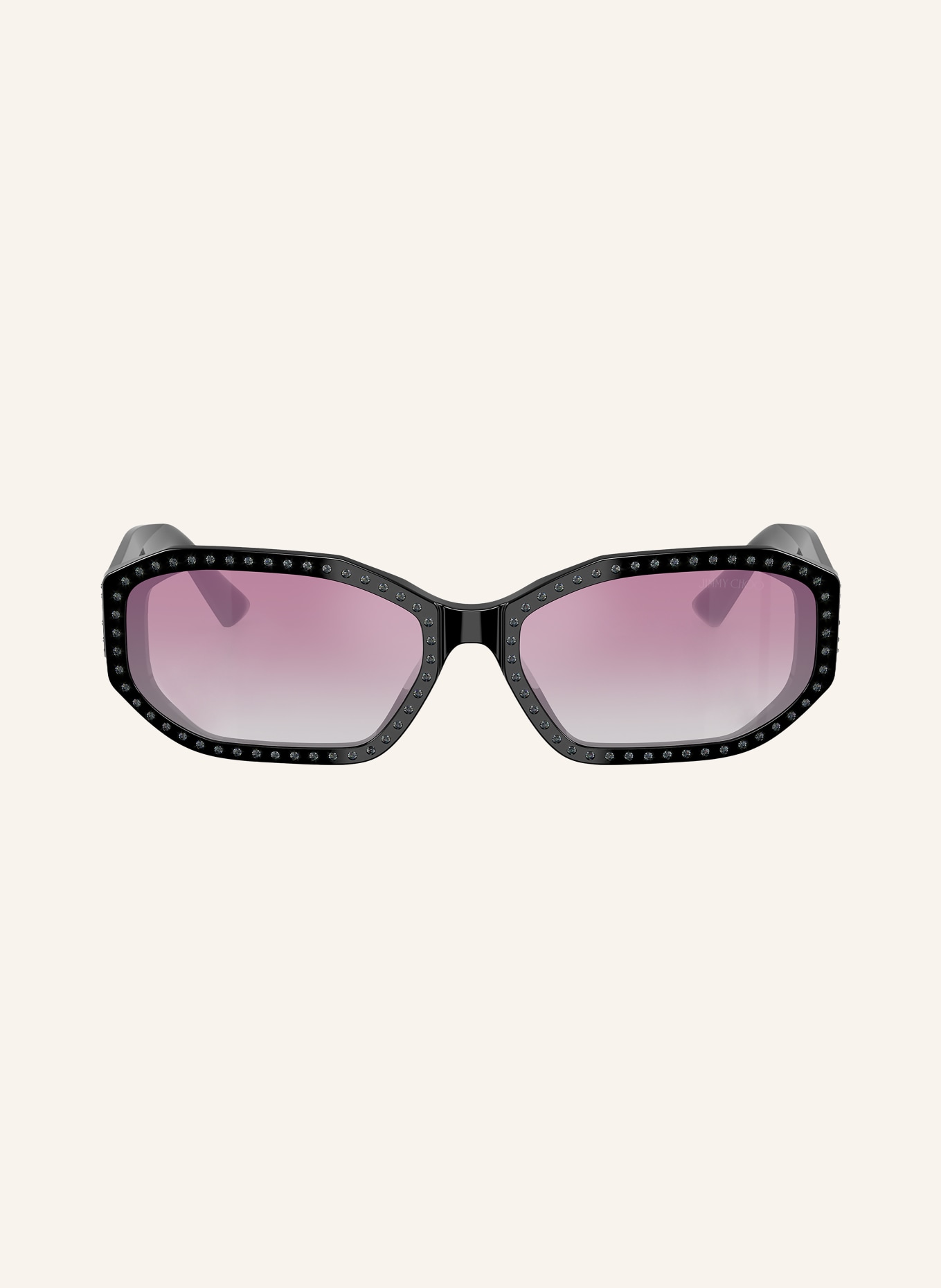 JIMMY CHOO Lunettes de soleil JC5021BU: NOIR/ ROSE DÉGRADÉ