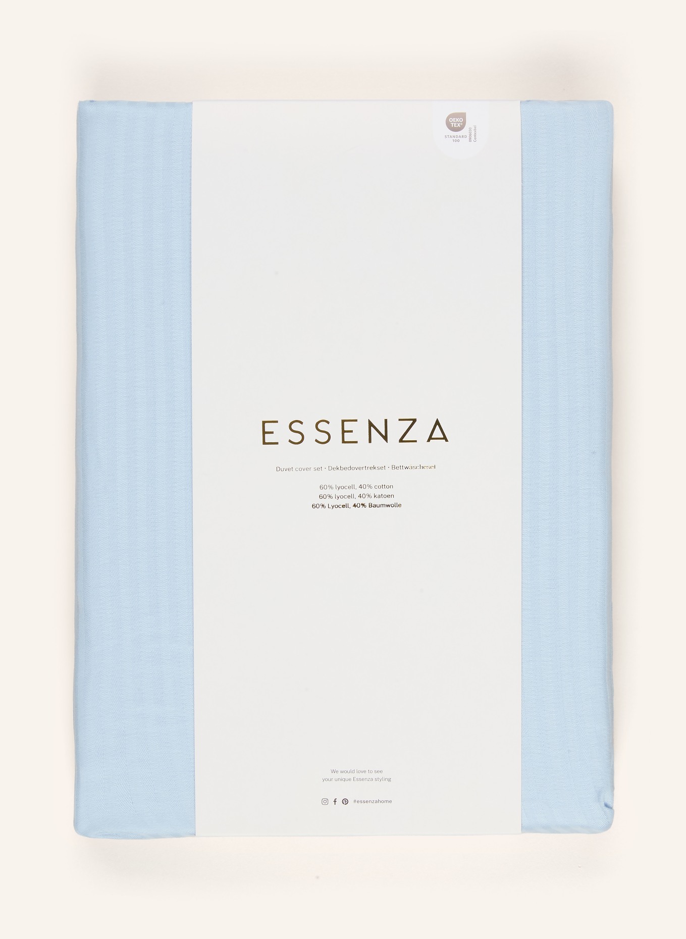 ESSENZA Linge de lit COLETTA: BLEU CLAIR