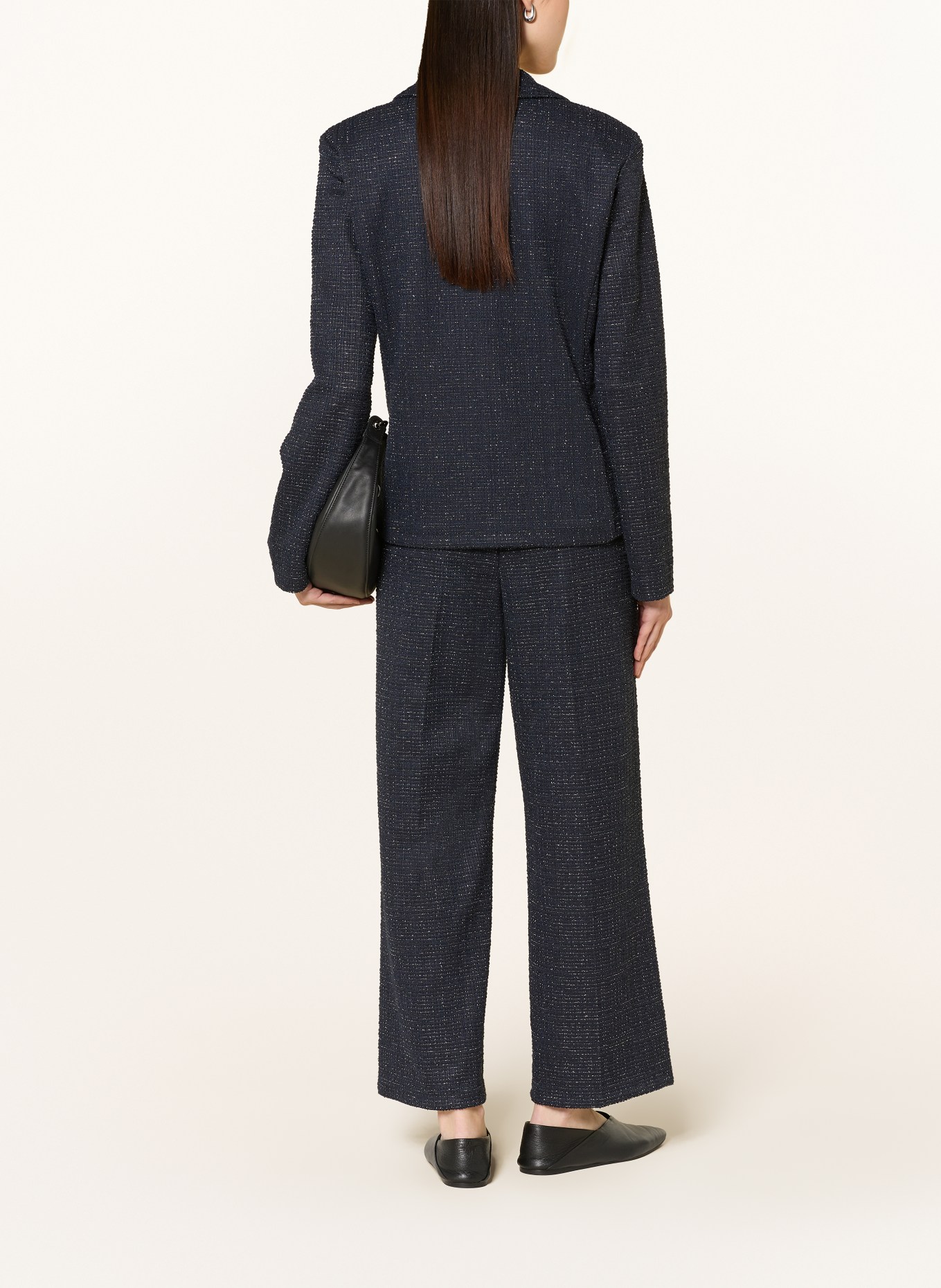 Joseph Ribkoff Blazer mit Glitzergarn: DUNKELBLAU / SILBER