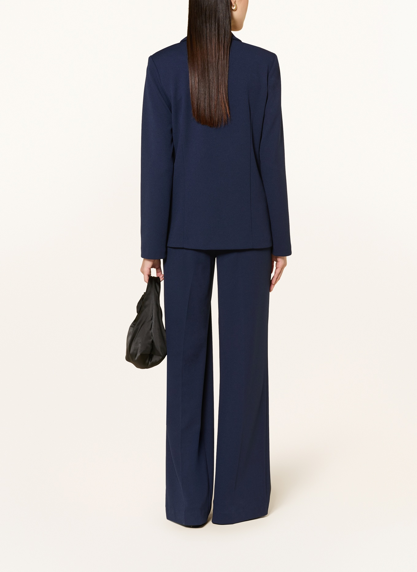 Joseph Ribkoff Jersey blazer: DONKERBLAUW / GOUD
