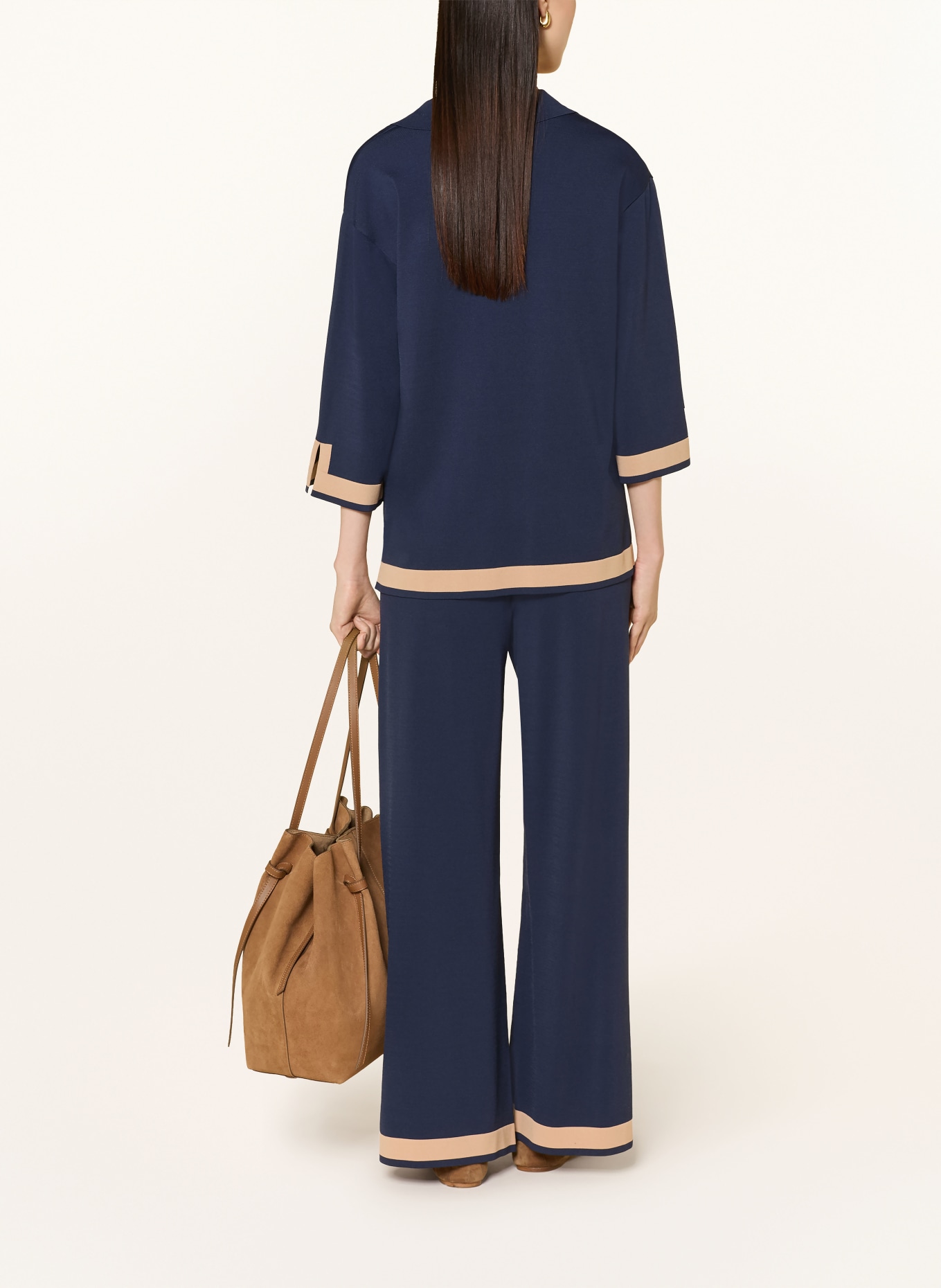 Joseph Ribkoff Marlenehose: DUNKELBLAU / CAMEL