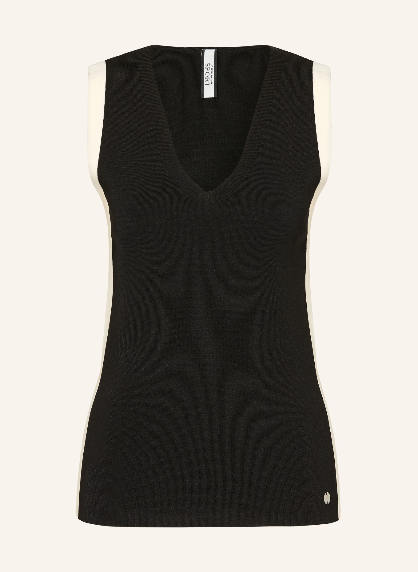 Joseph Ribkoff Stricktop: SCHWARZ / WEISS
